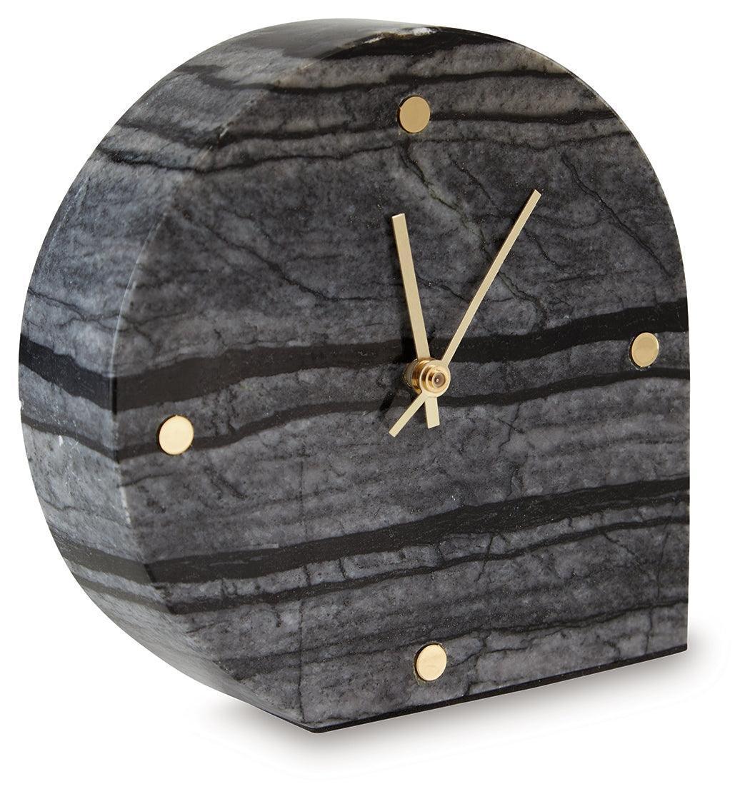 Janmour Black Table Clock (Set of 2) - Image 3