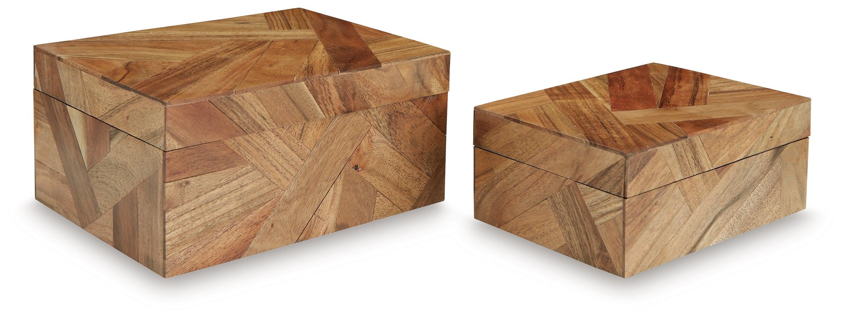 Antford Brown Box (Set of 2) - Image 2