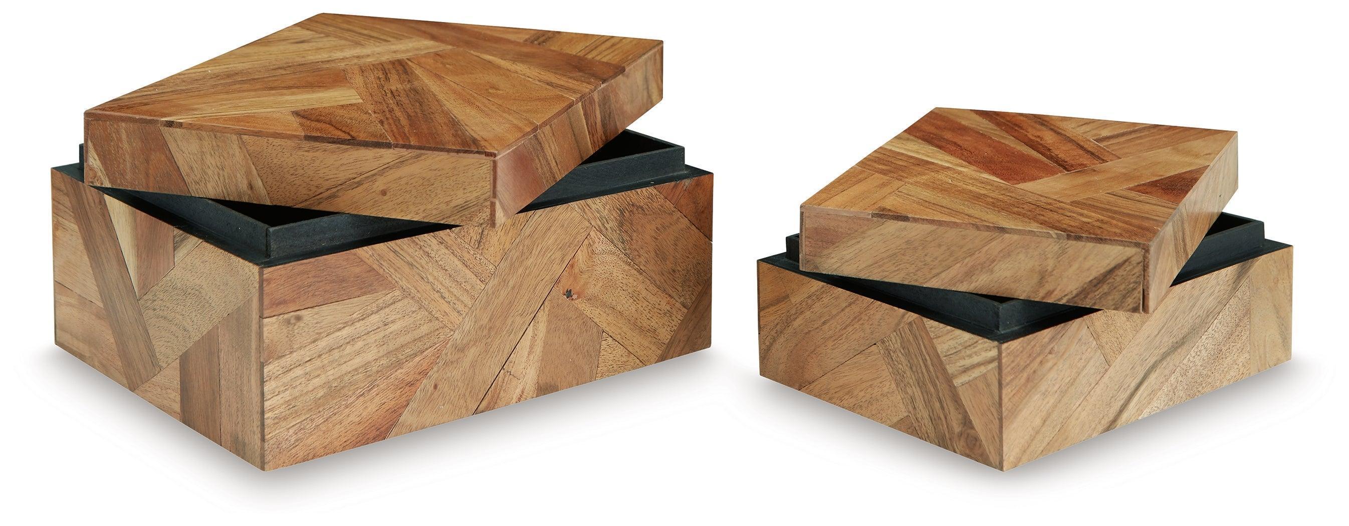 Antford Brown Box (Set of 2) - Image 3