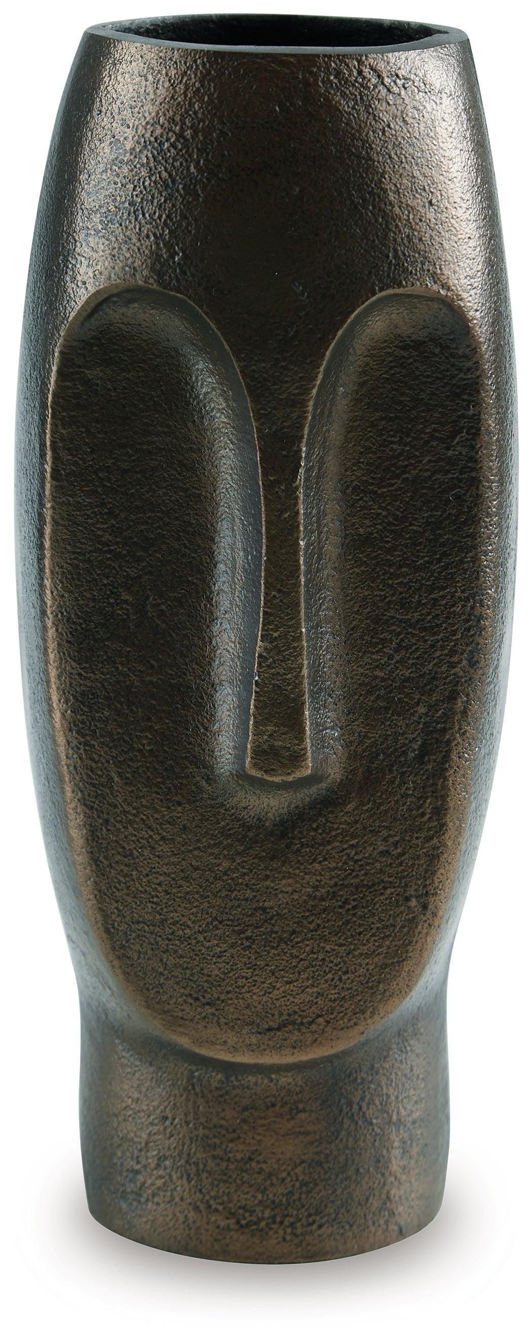 Elanman Antique Bronze Finish Vase - Image 3