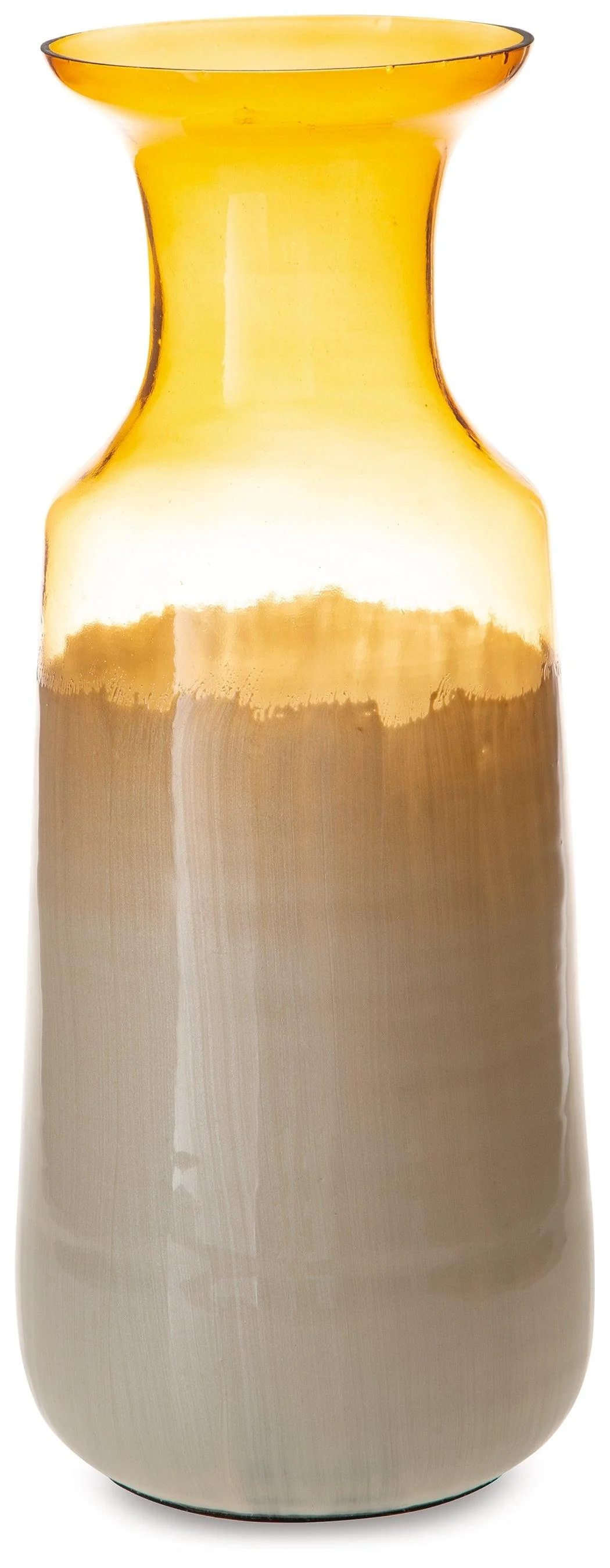 Wynburg White/Amber Vase - Image 2