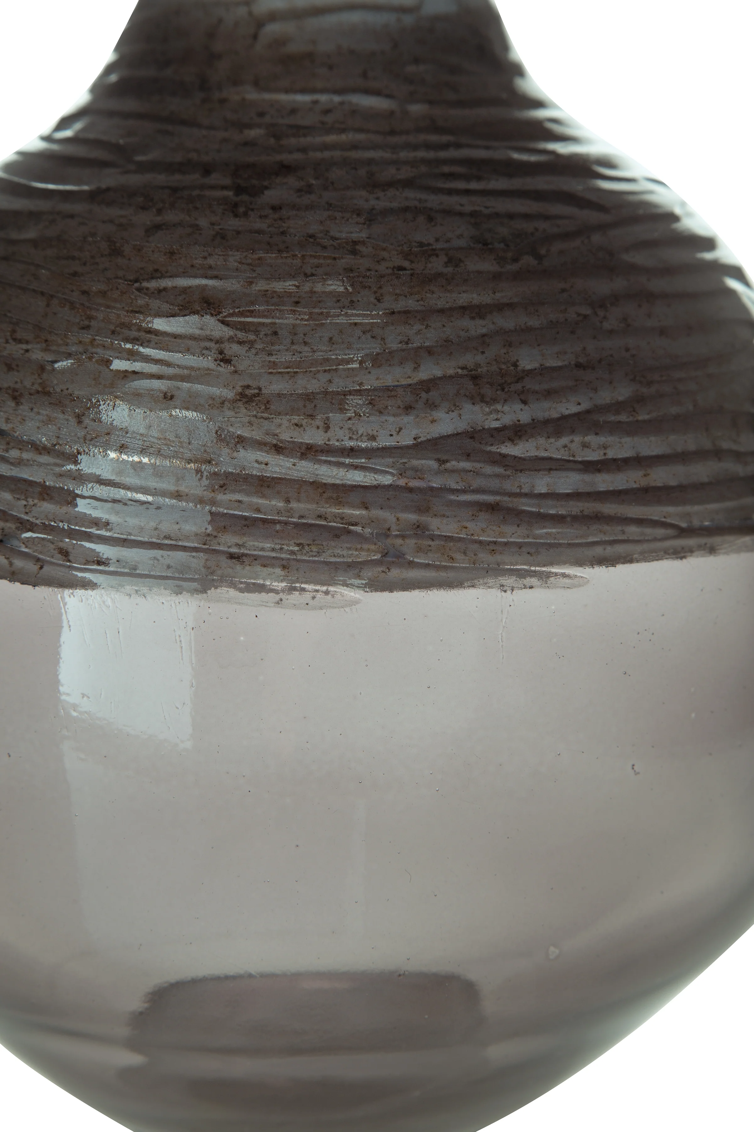 Harpwick Iridescent Gray Vase - Image 3