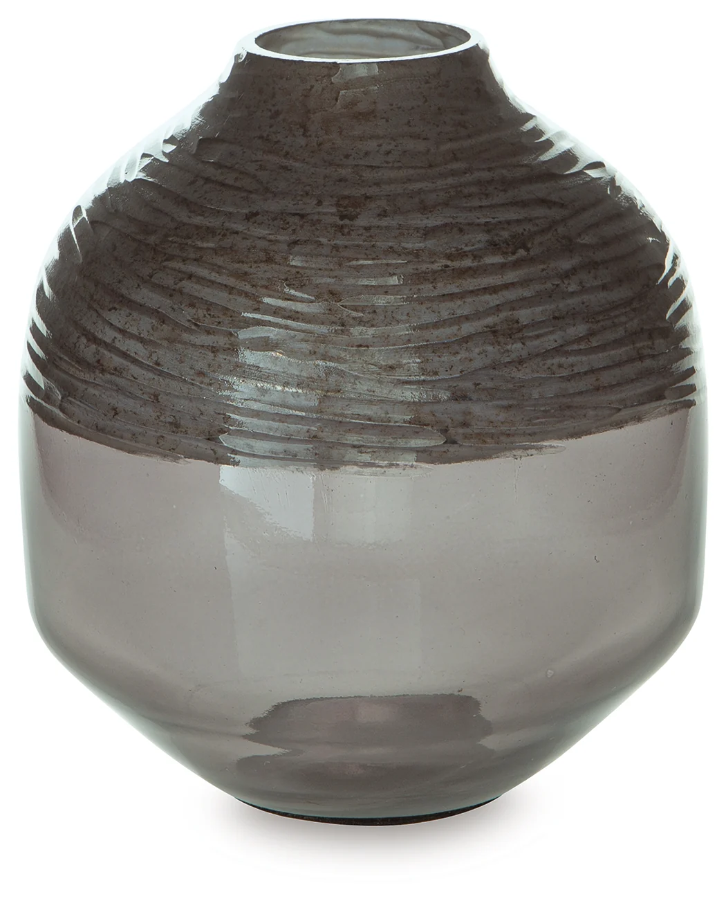 Harpwick Iridescent Gray Vase - Image 2