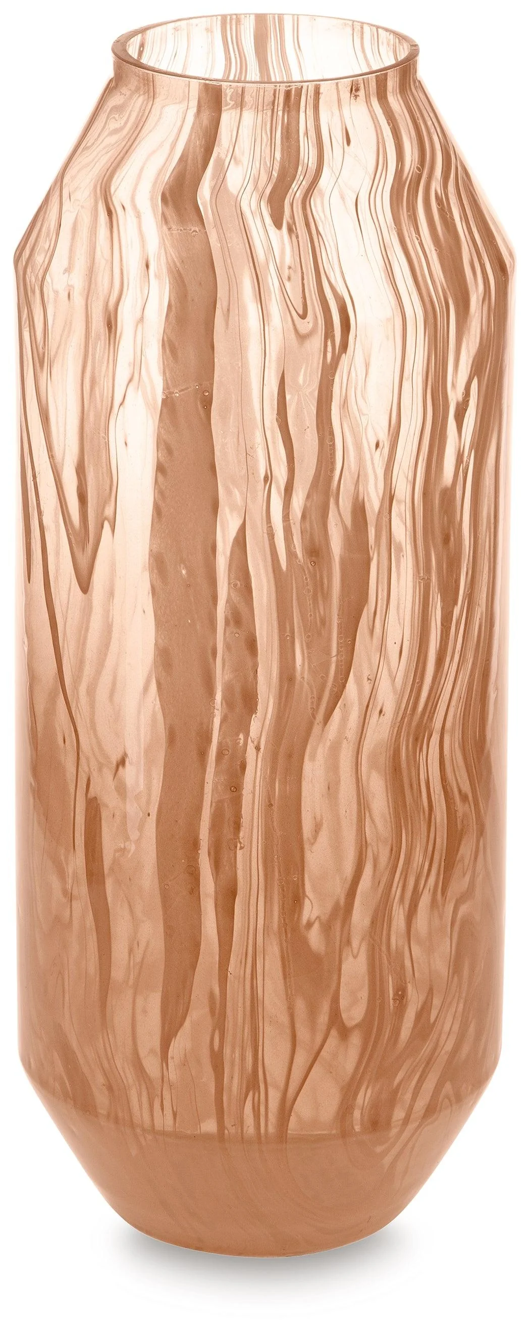 Dushby Blush Pink Textured Vase - Image 3