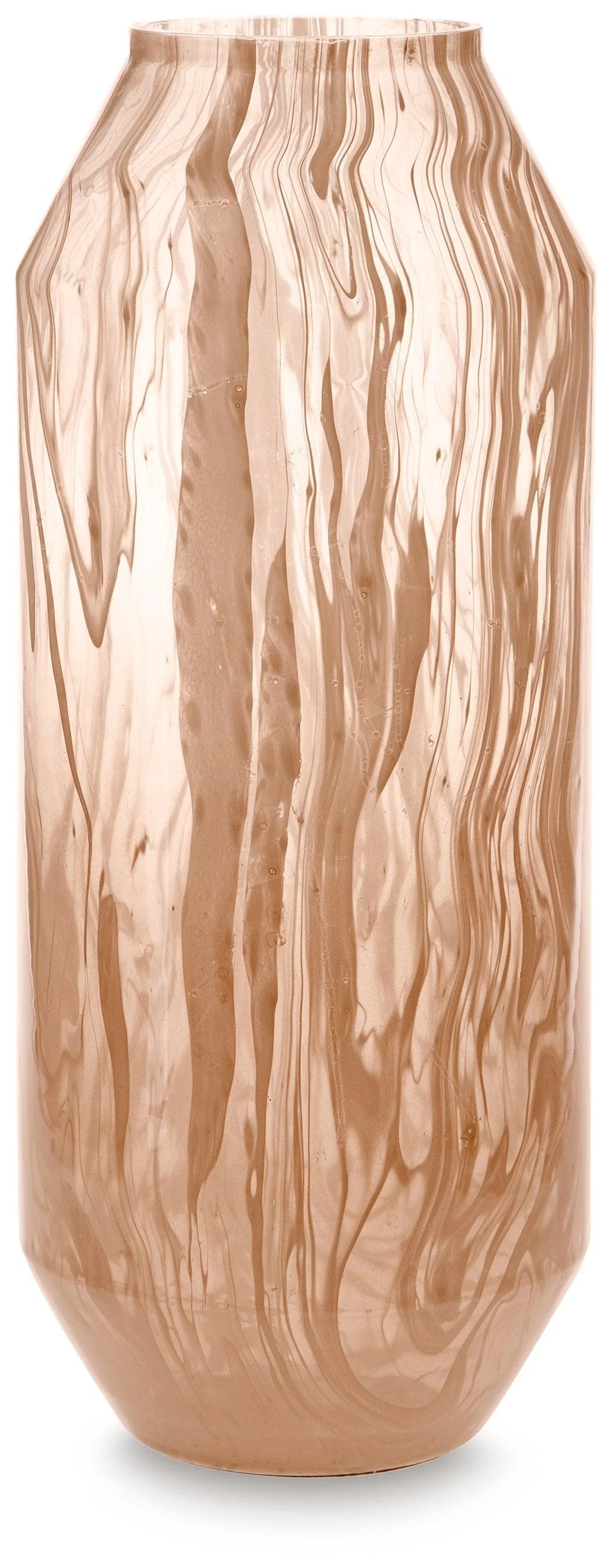 Dushby Blush Pink Textured Vase - Image 2