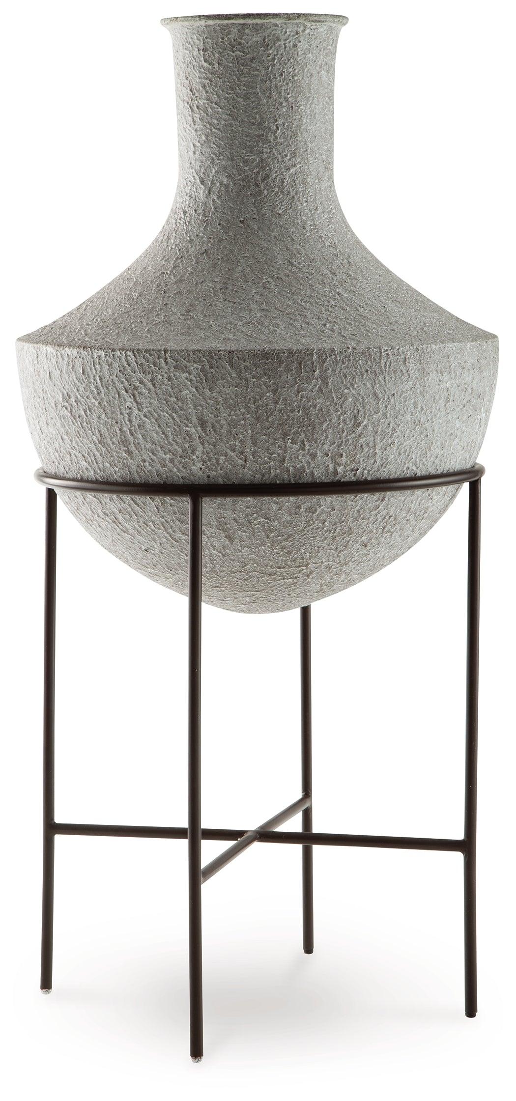 Estonbank Distressed Cream Vase - Image 2