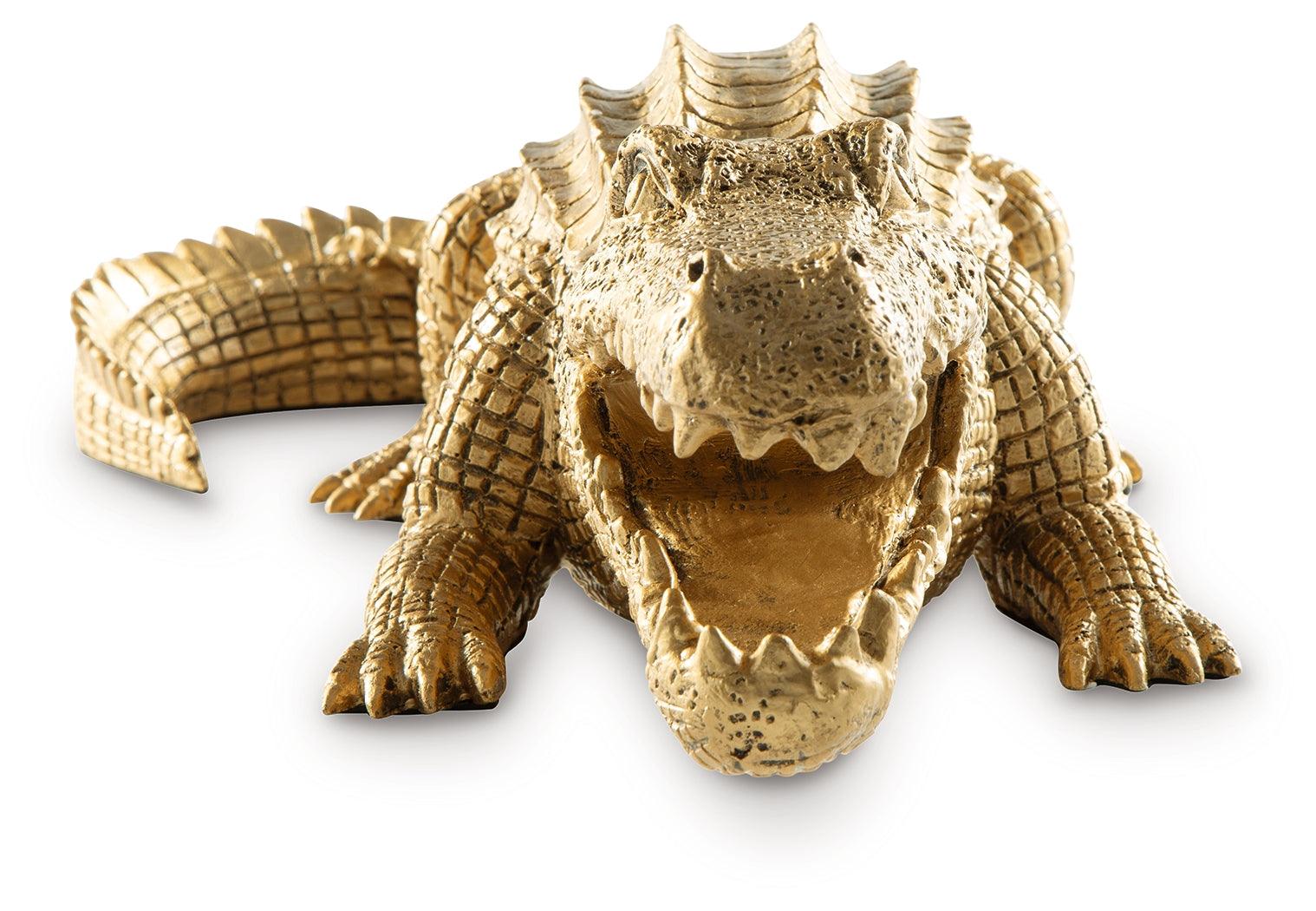 Lauretman Antique Gold Finish Sculpture - Image 3