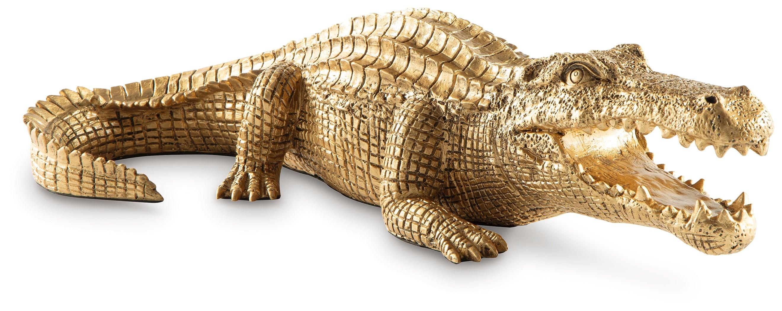 Lauretman Antique Gold Finish Sculpture - Image 2