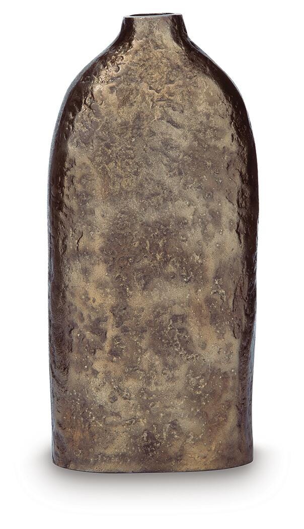 Wallmond Antique Brass Finish Vase - Image 2