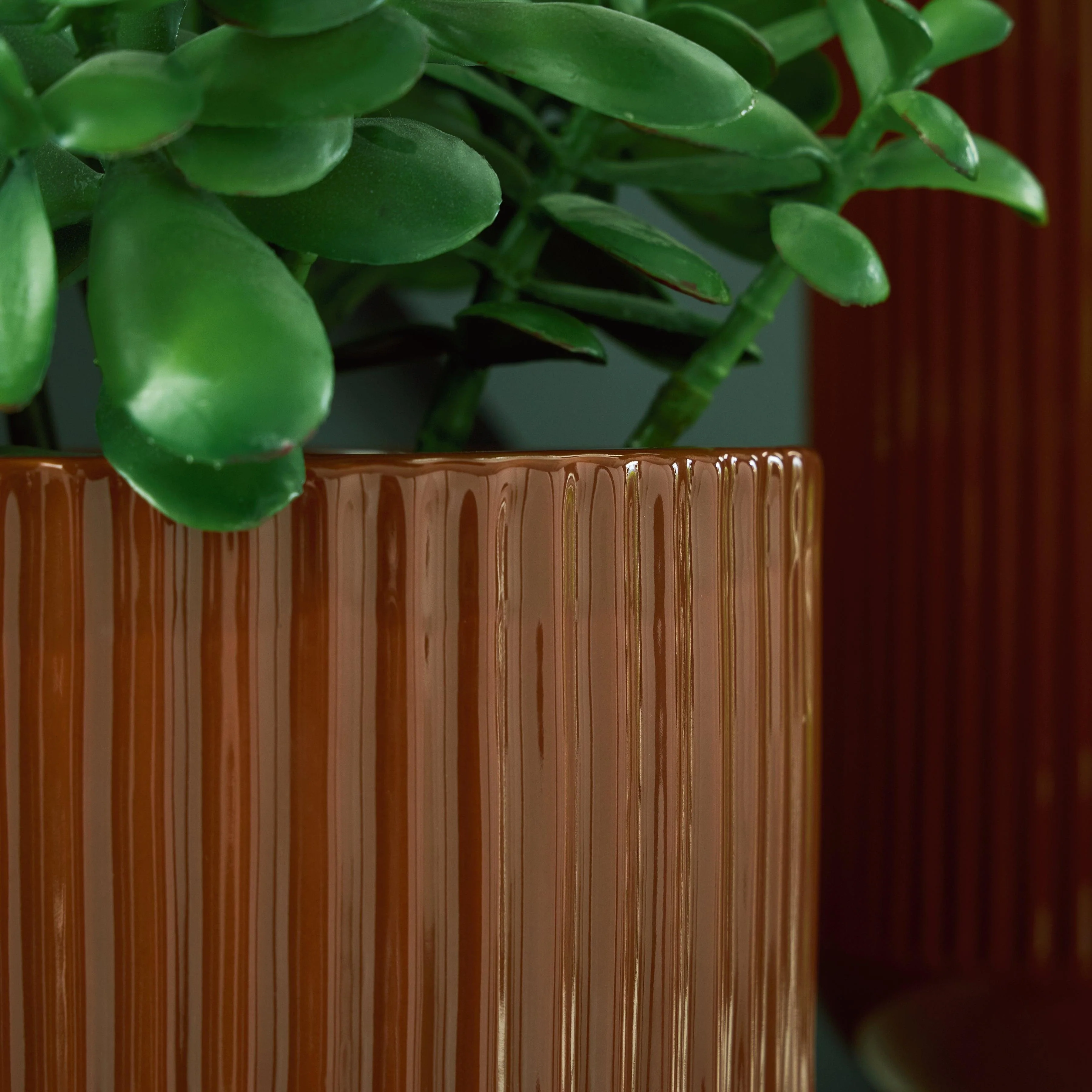 Avalyah Burnt Umber Vase (Set of 2) - Image 3