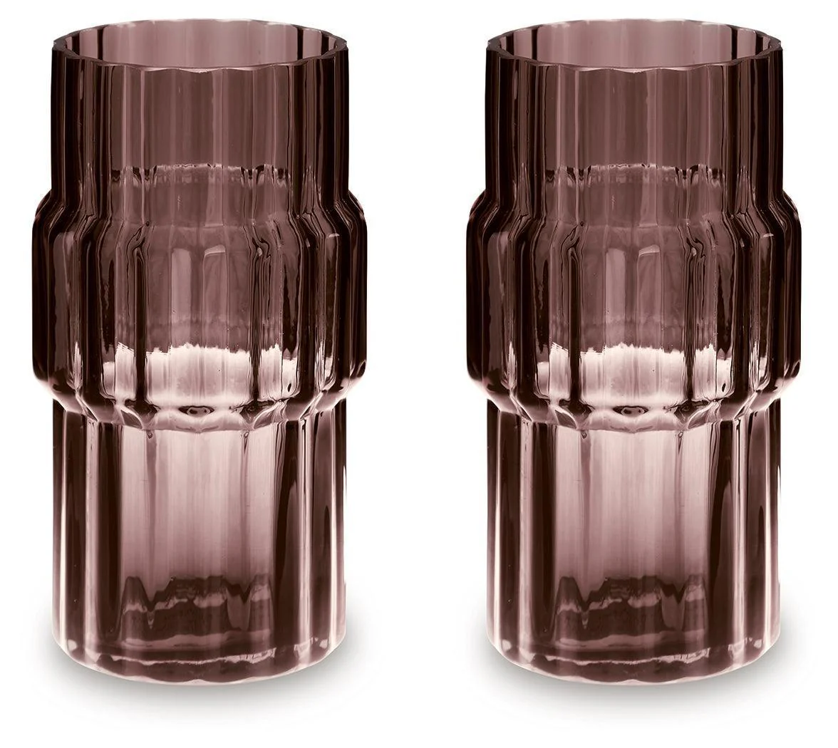 Dorlow Mauve Vase (Set of 2) - Image 2