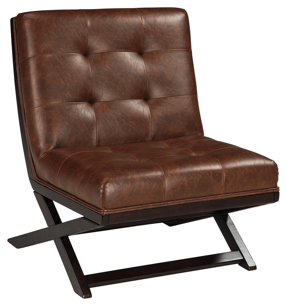 Sidewinder Brown Accent Chair - Image 2