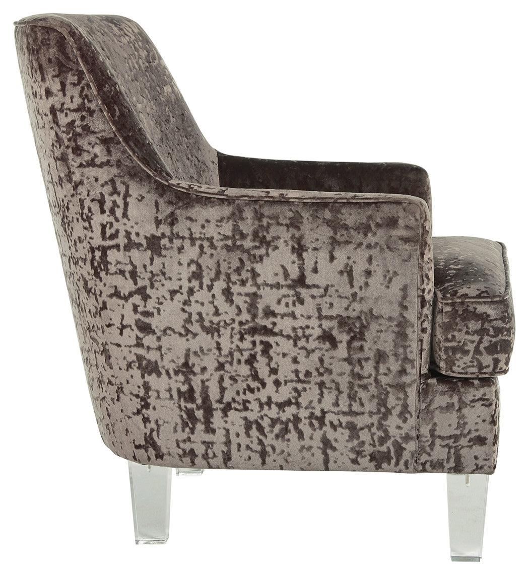 Gloriann Charcoal Accent Chair - Image 3