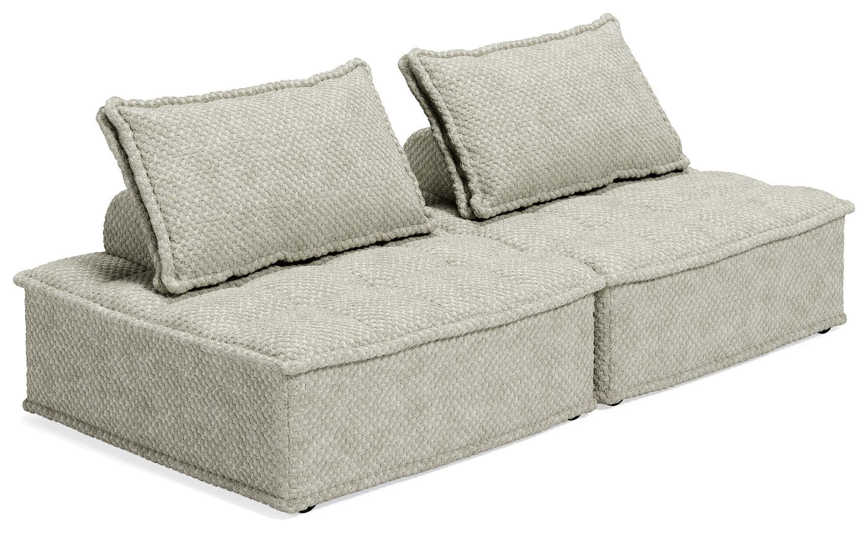 Bales Taupe 2-Piece Modular Seating - Image 2