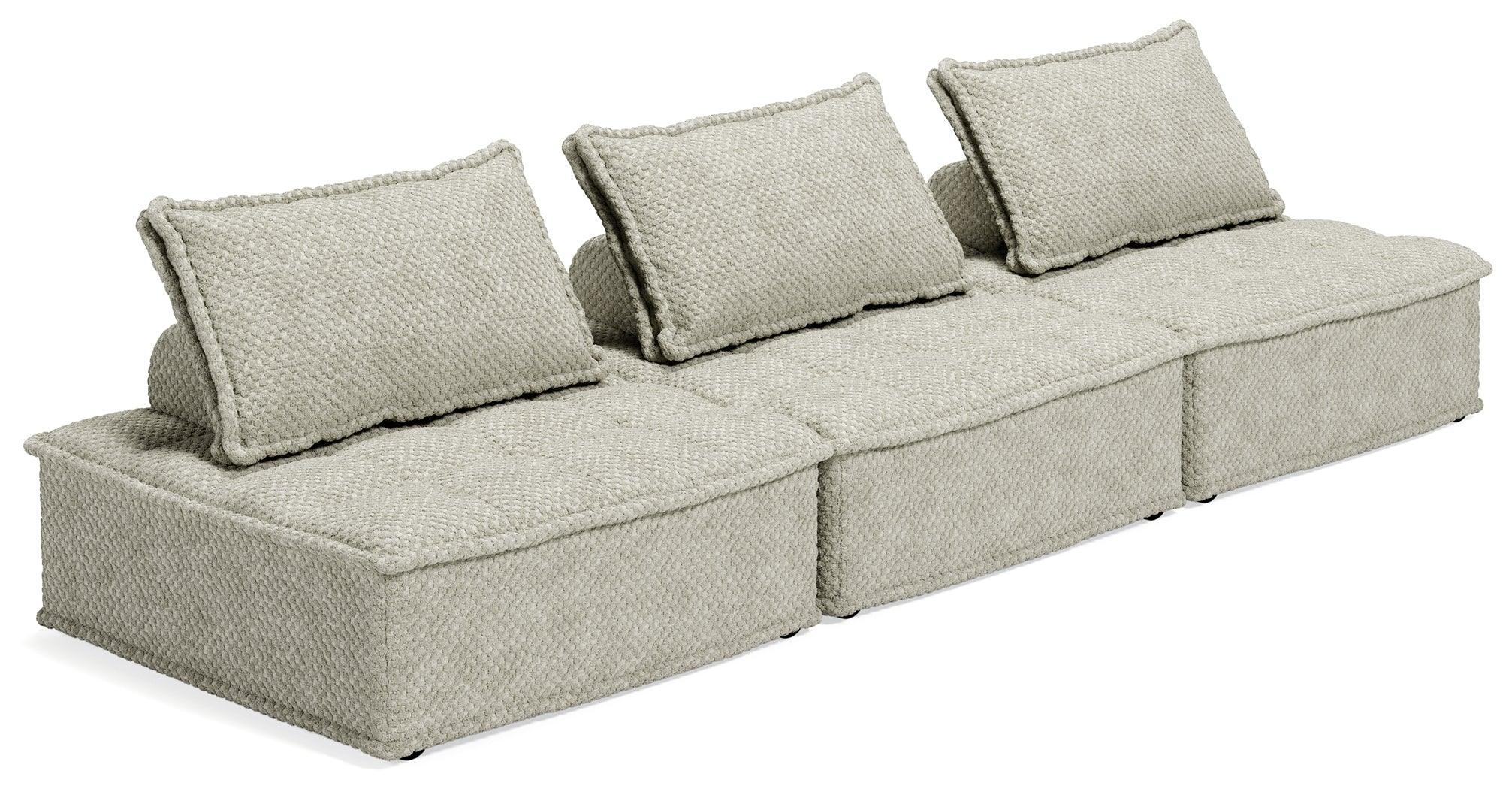 Bales Taupe 3-Piece Modular Seating - Image 2