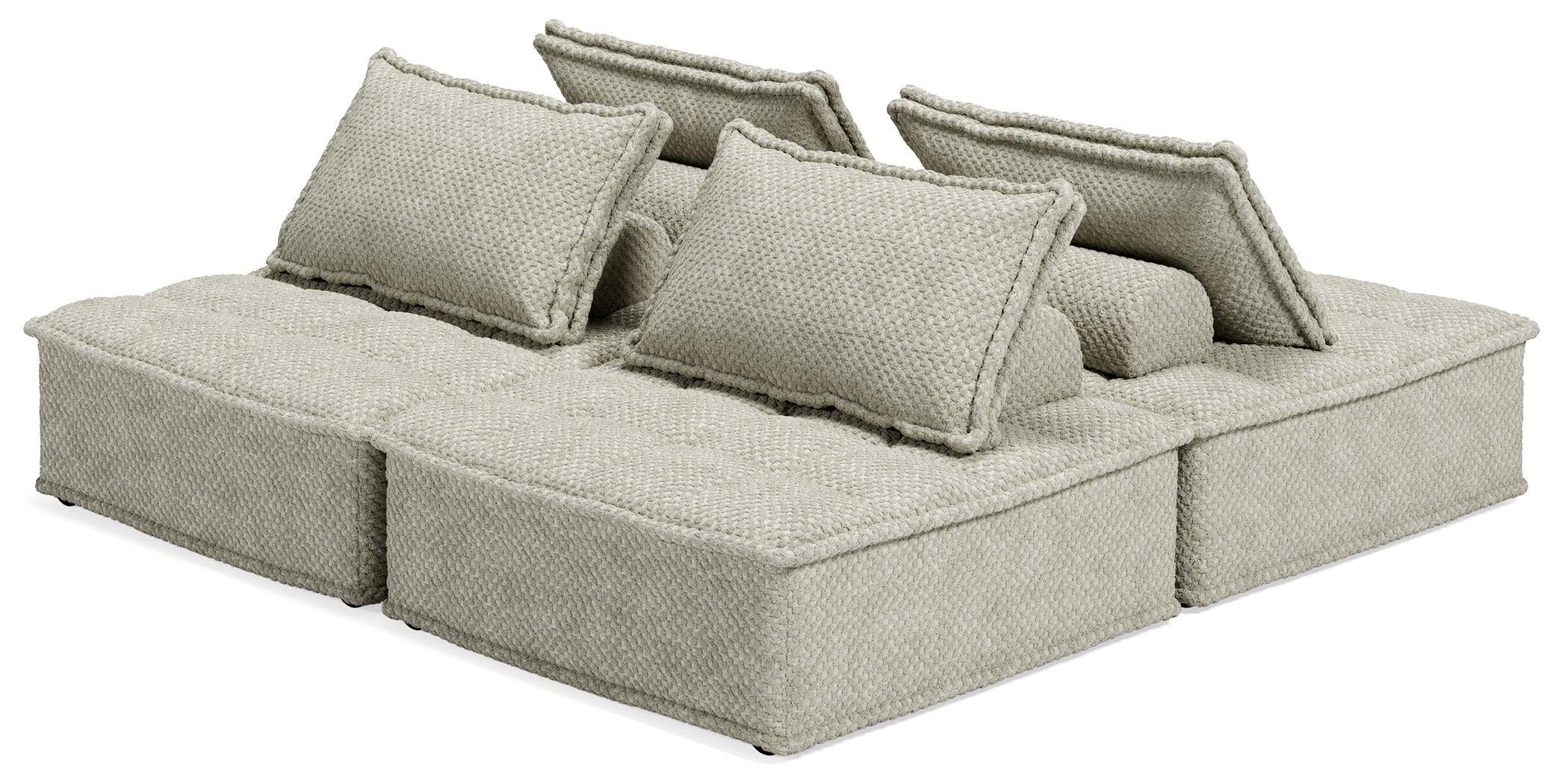 Bales Taupe 4-Piece Modular Seating - Image 3