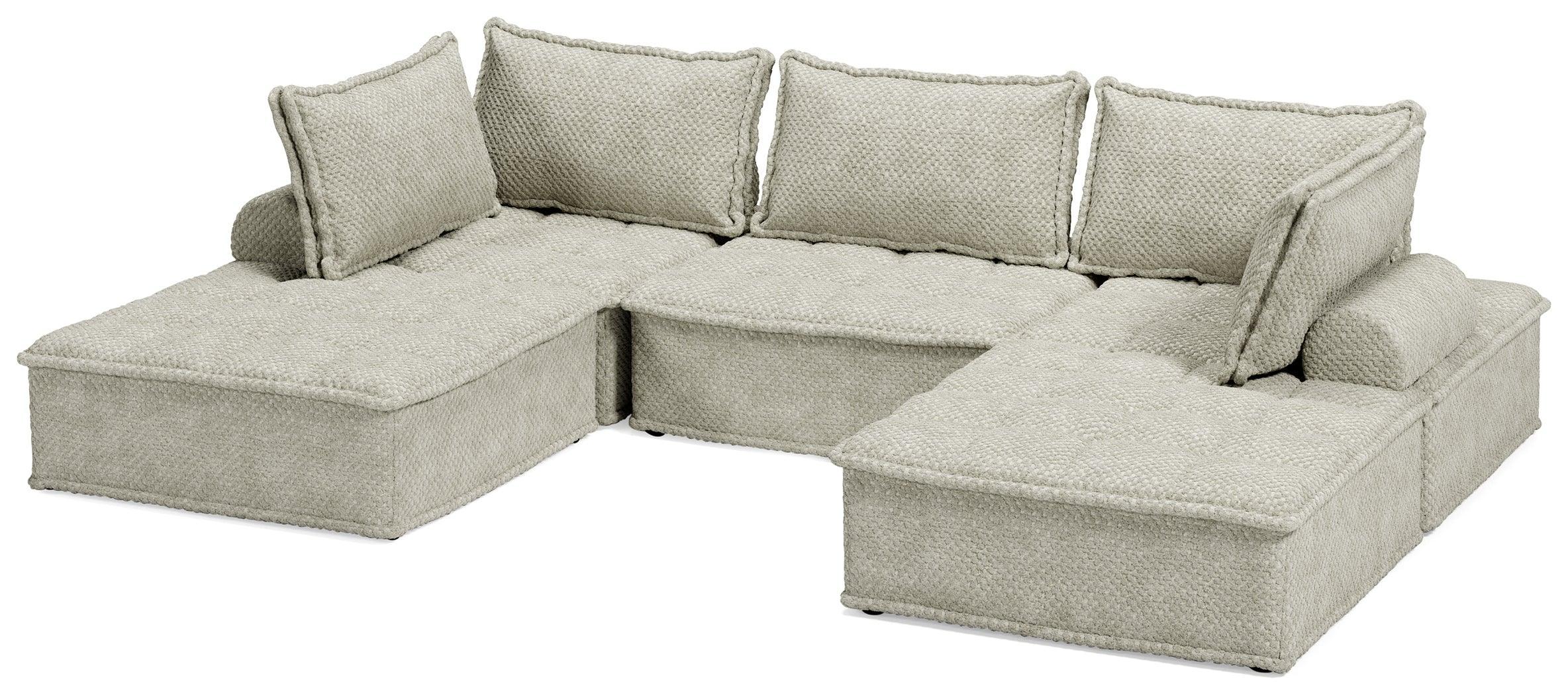 Bales Taupe 5-Piece Modular Seating - Image 3