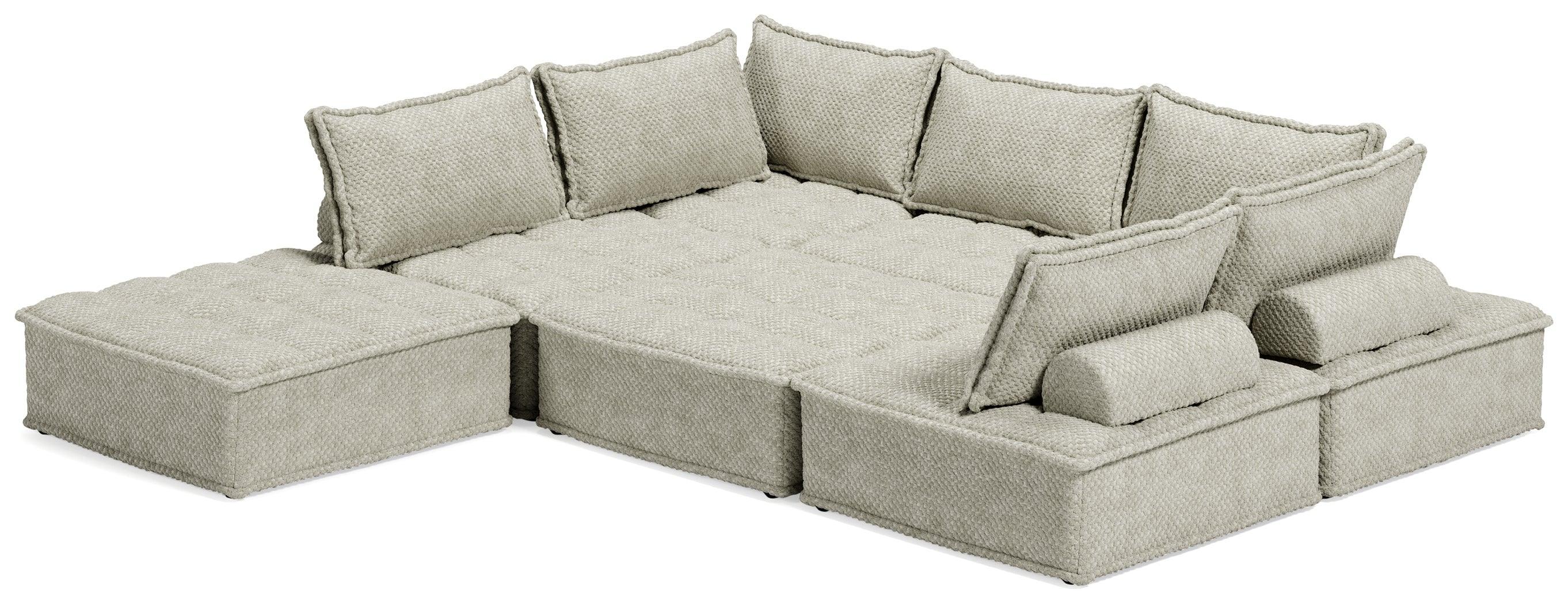 Bales Taupe 7-Piece Modular Seating - Image 3
