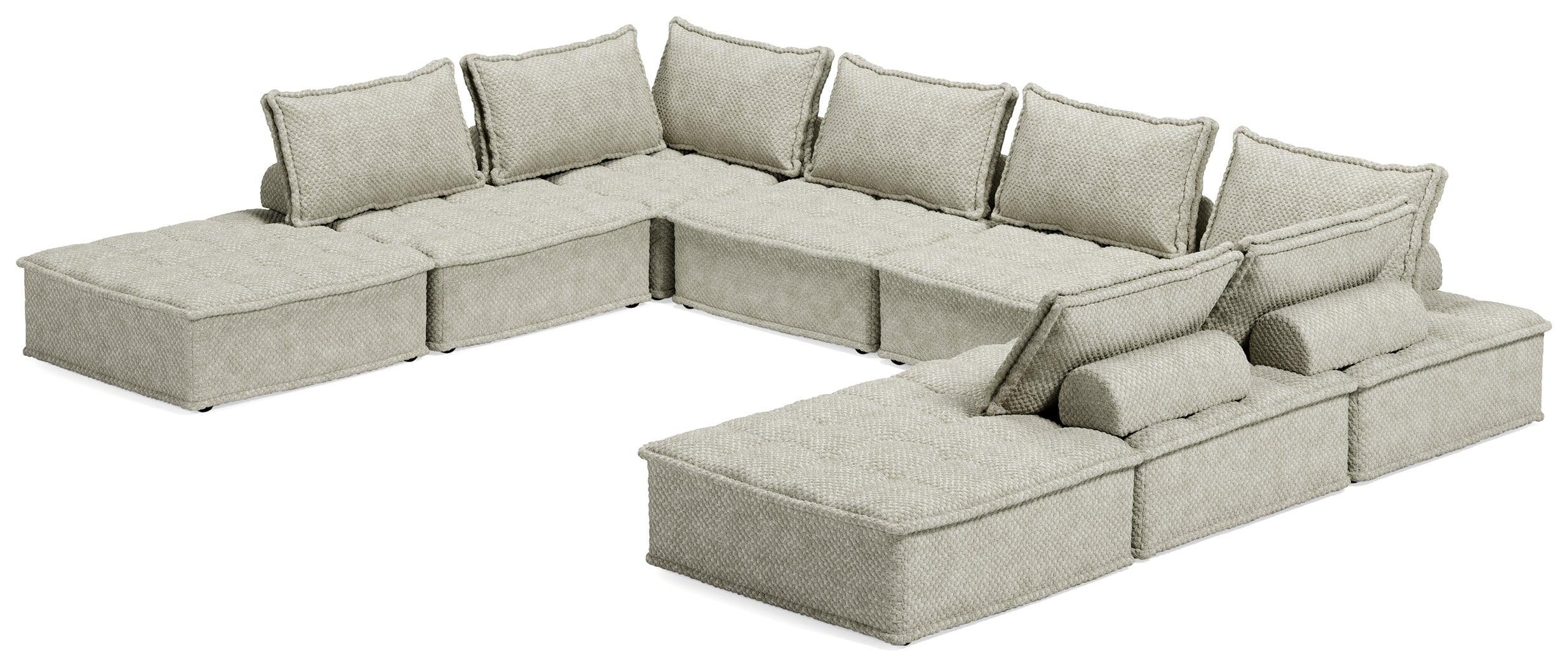 Bales Taupe 8-Piece Modular Seating - Image 3