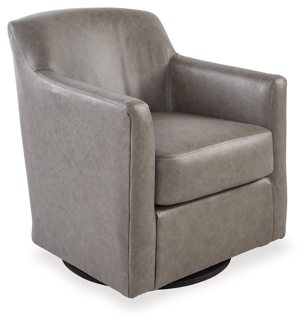 Bradney Fossil Swivel Accent Chair - Image 2