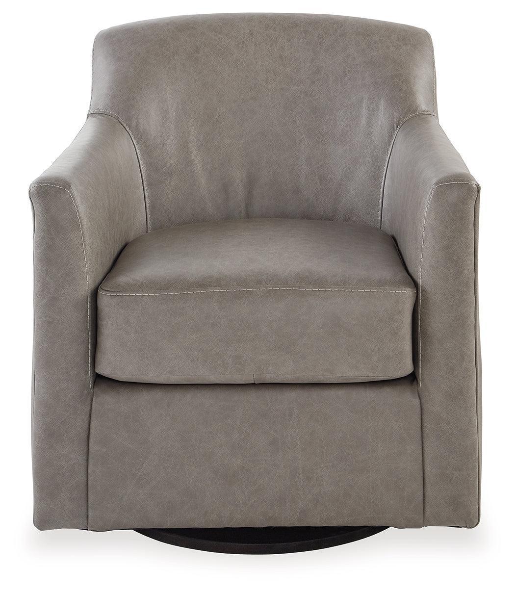 Bradney Fossil Swivel Accent Chair - Image 3
