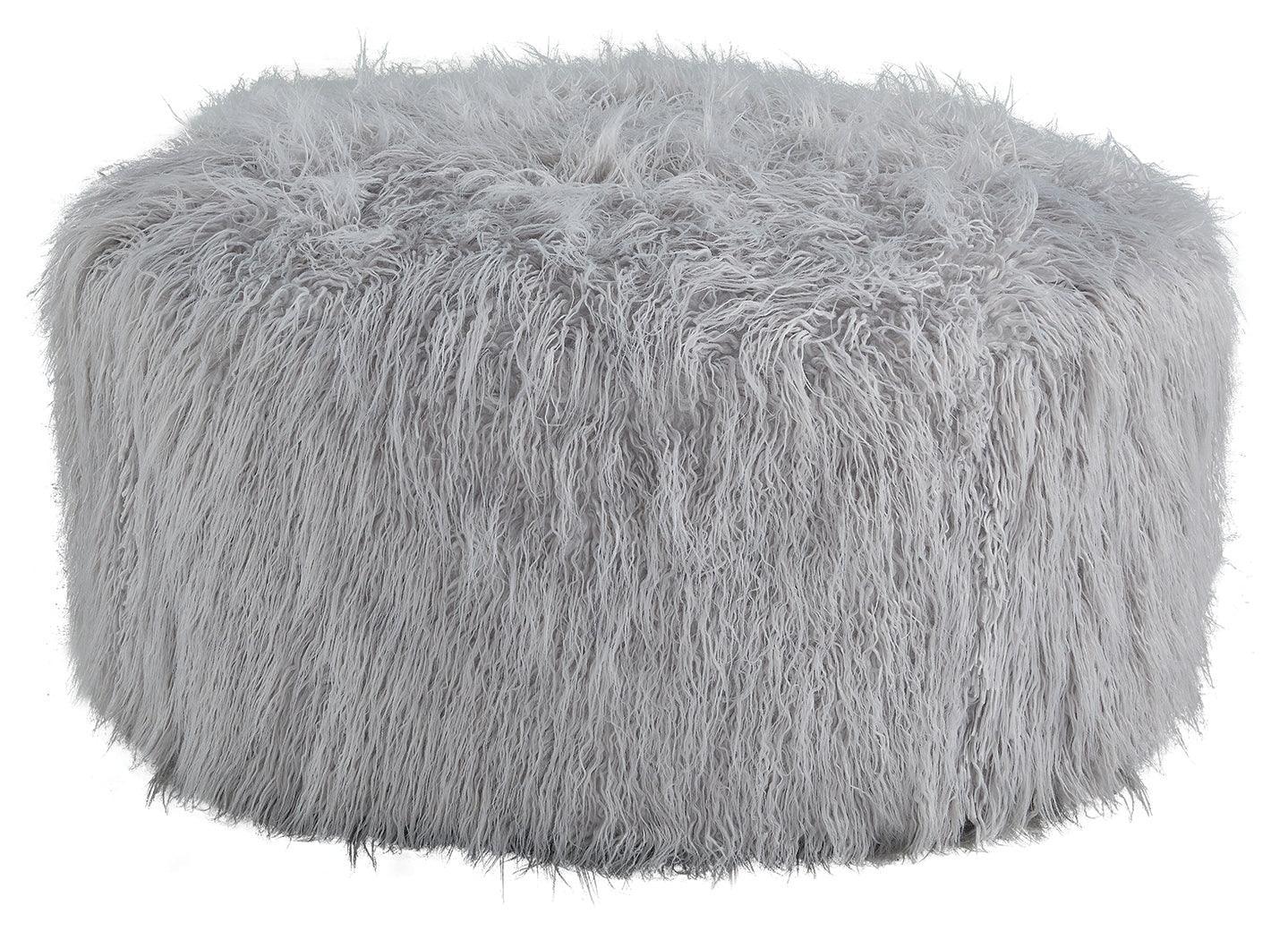 Galice Light Gray Oversized Accent Ottoman - Image 2