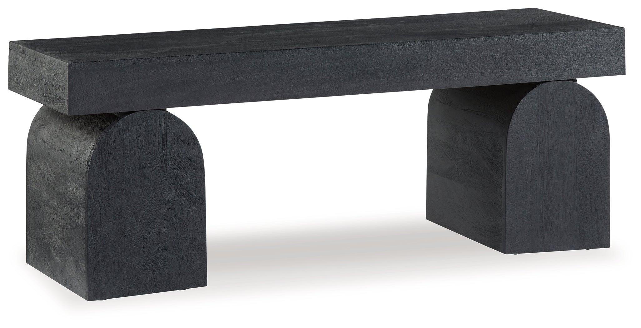Holgrove Black Accent Bench - Image 2