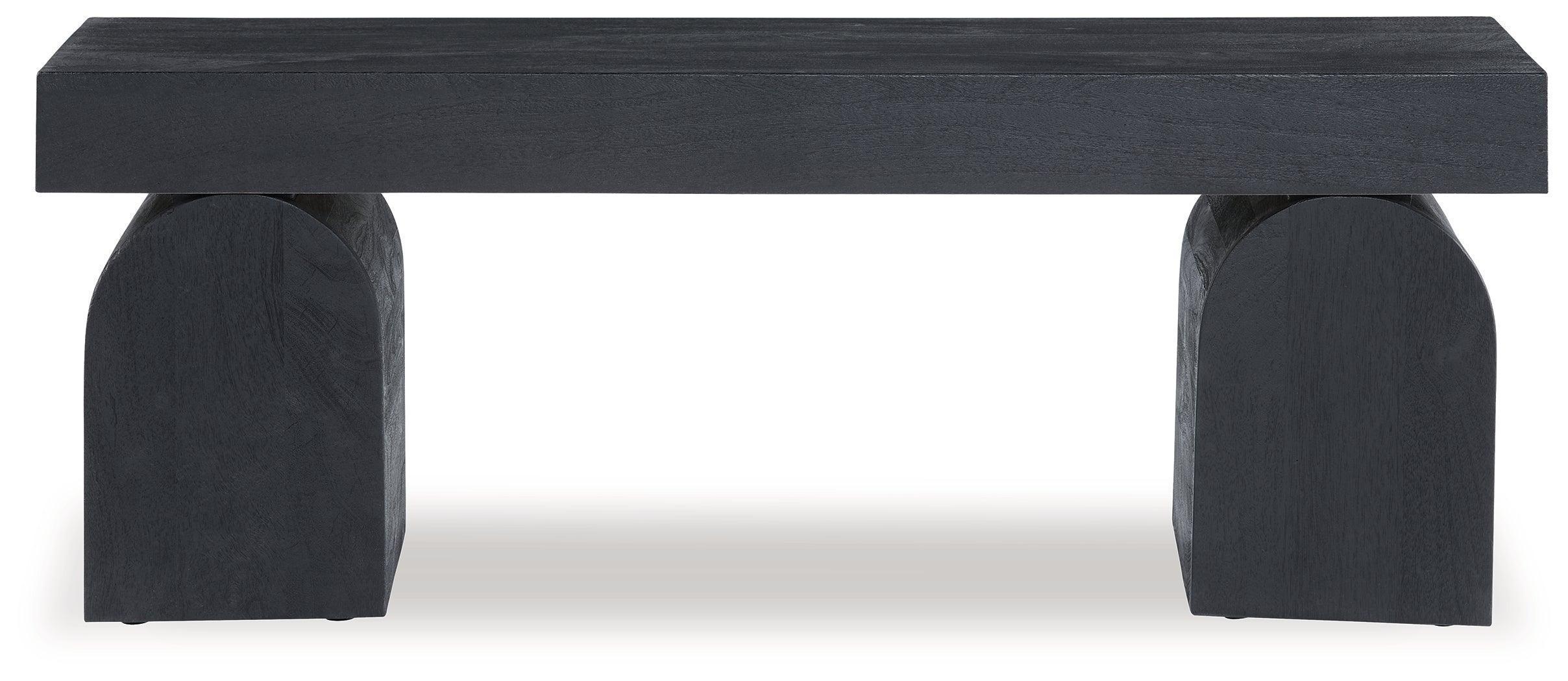 Holgrove Black Accent Bench - Image 3
