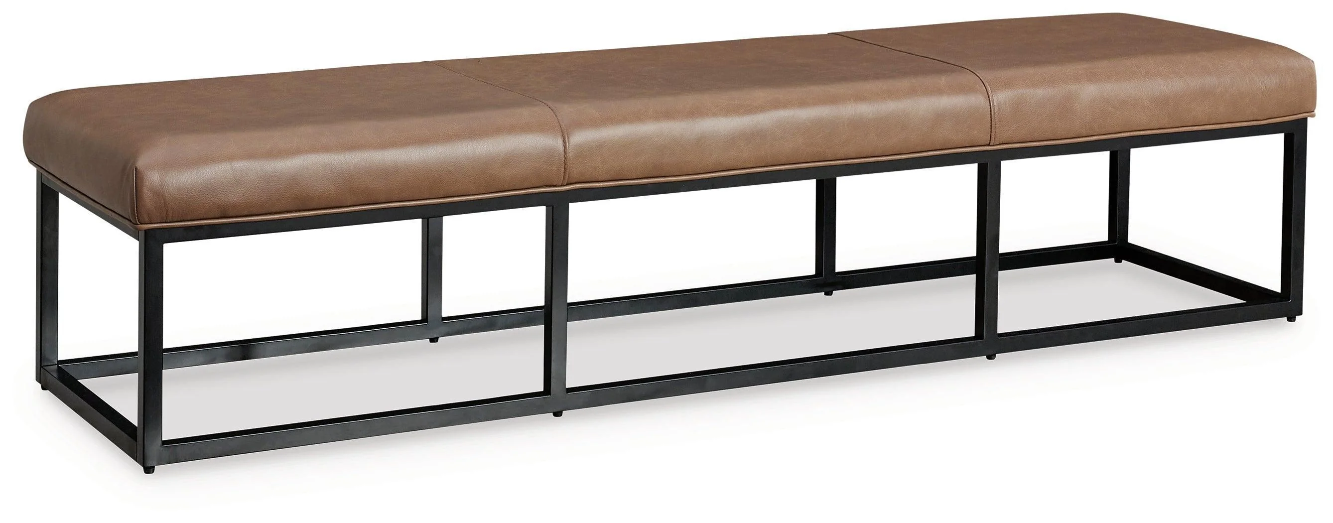 Joston Caramel Accent Bench - Image 2