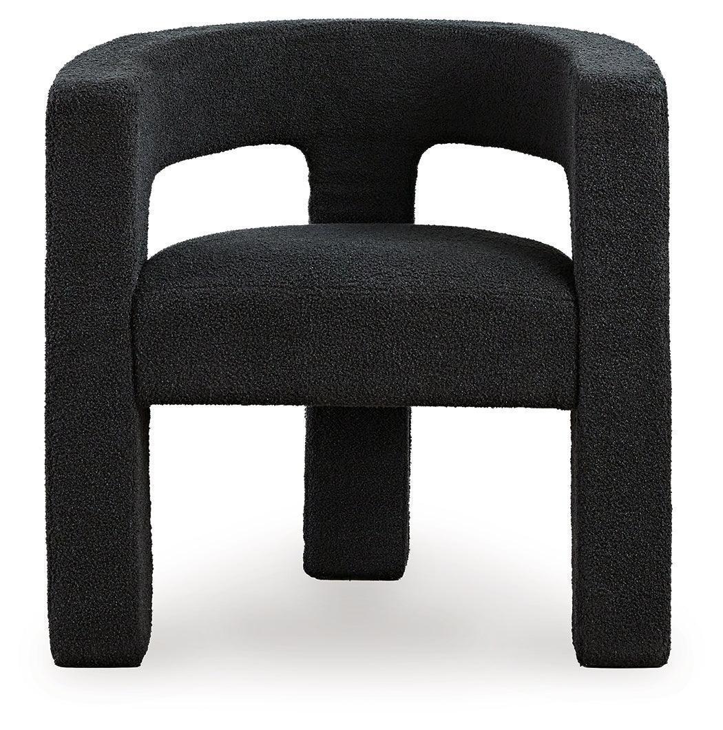 Landick Ebony Accent Chair - Image 3