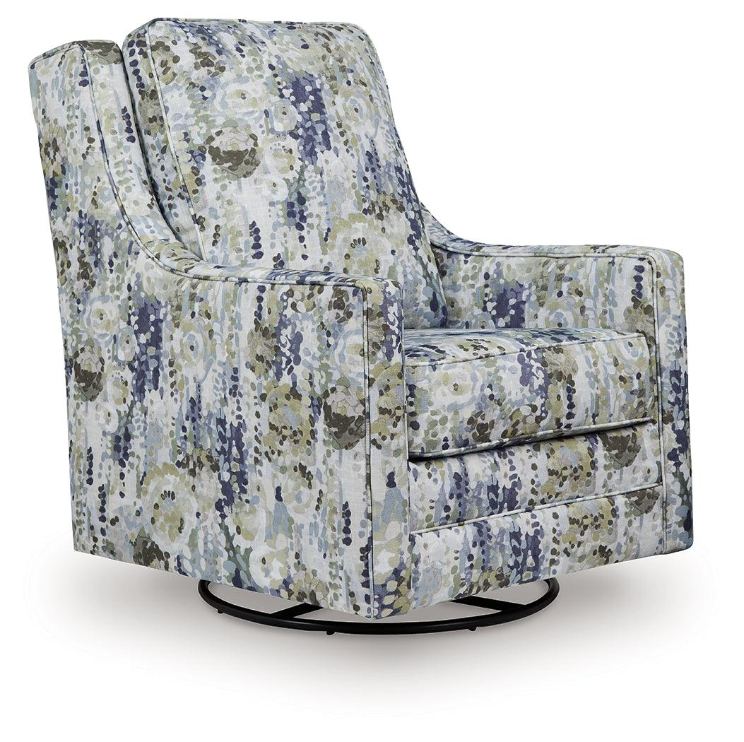 Dustinford Multi Swivel Glider Accent Chair - Image 1