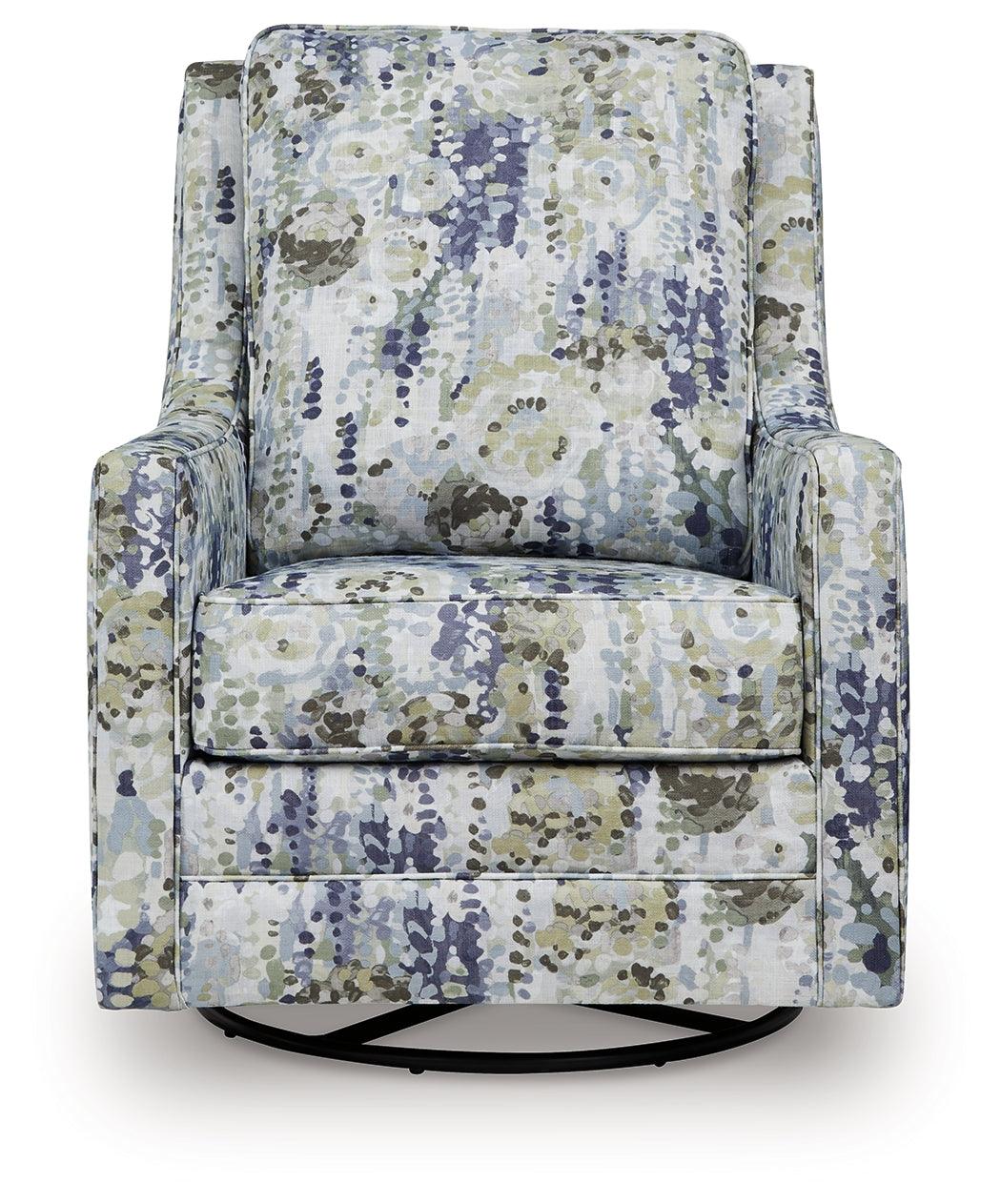 Dustinford Multi Swivel Glider Accent Chair - Image 2