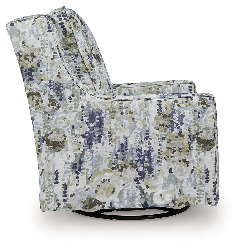 Dustinford Multi Swivel Glider Accent Chair - Image 3