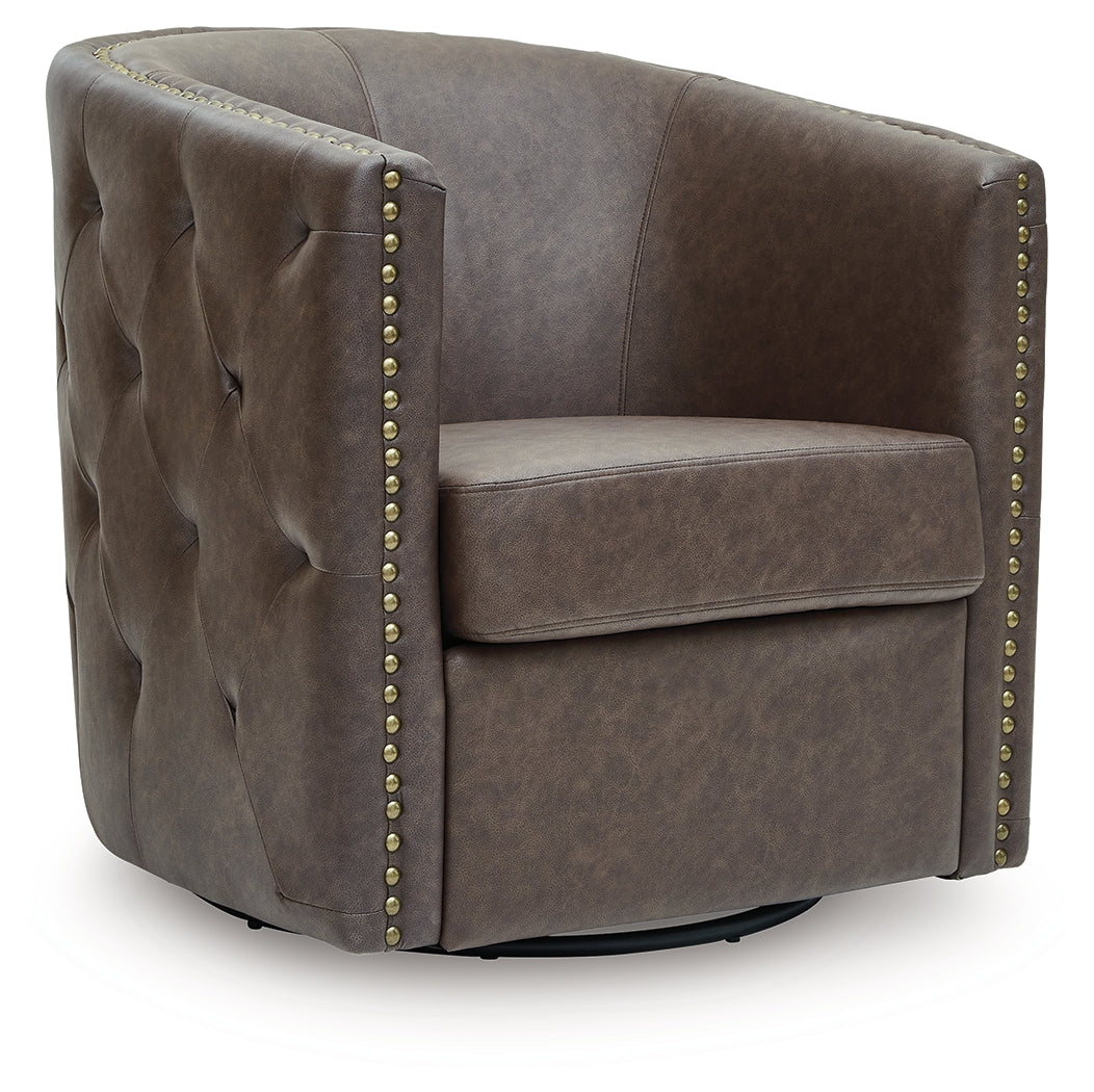 Brentlow Granite Swivel Accent Chair - Image 2