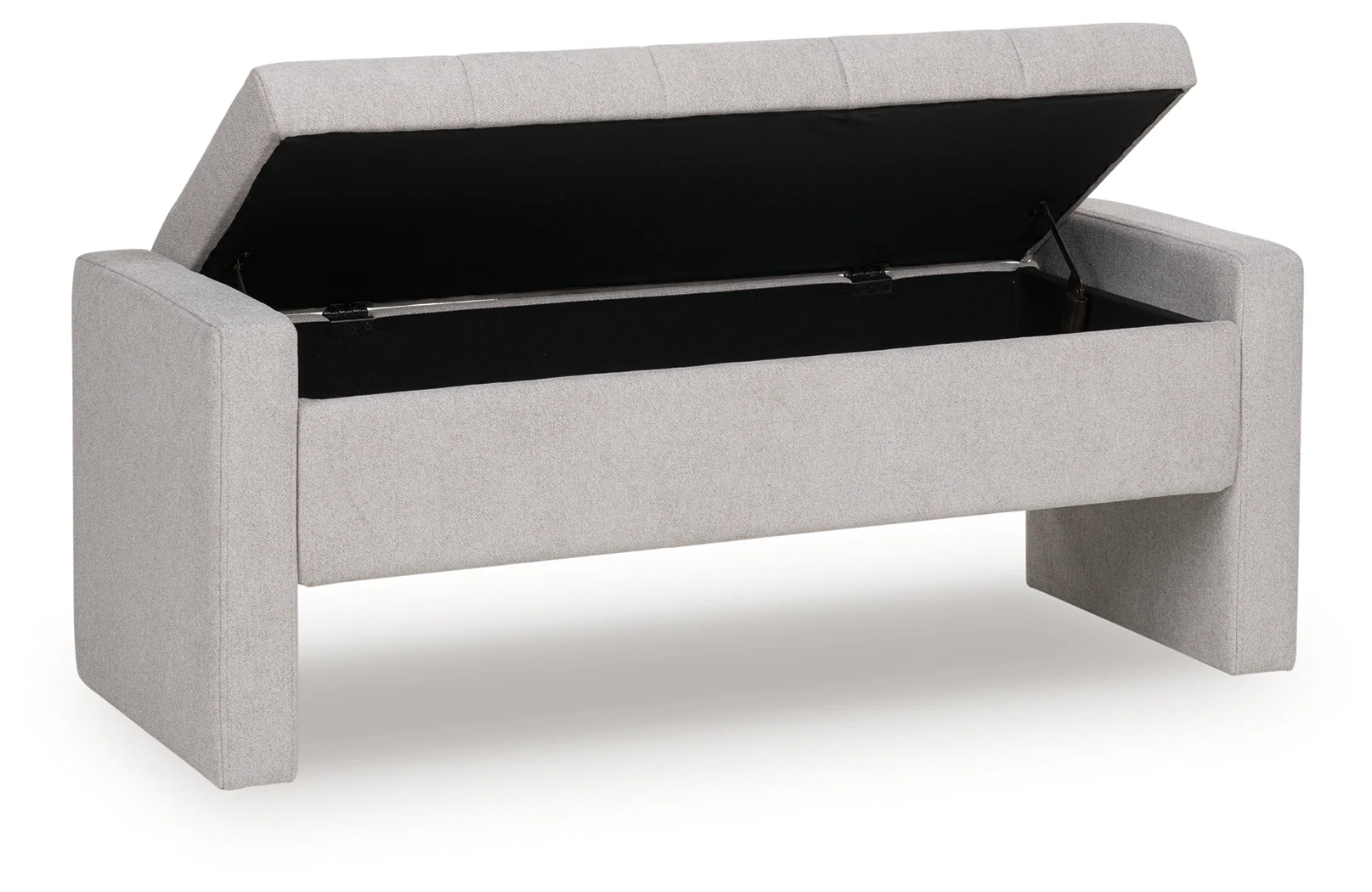 Akselman Gray Storage Bench - Image 3