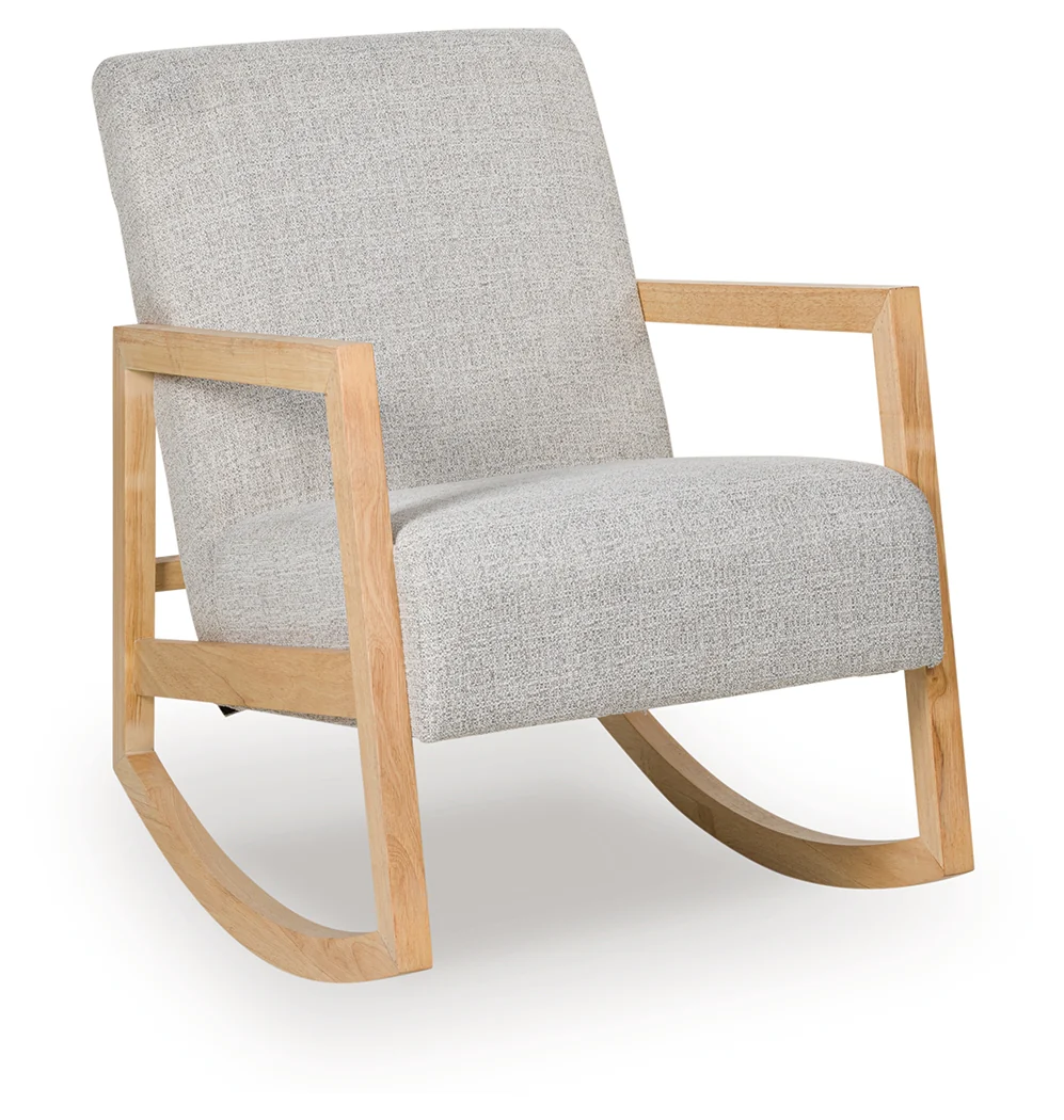 Wychworth Gray/Natural Accent Chair - Image 2