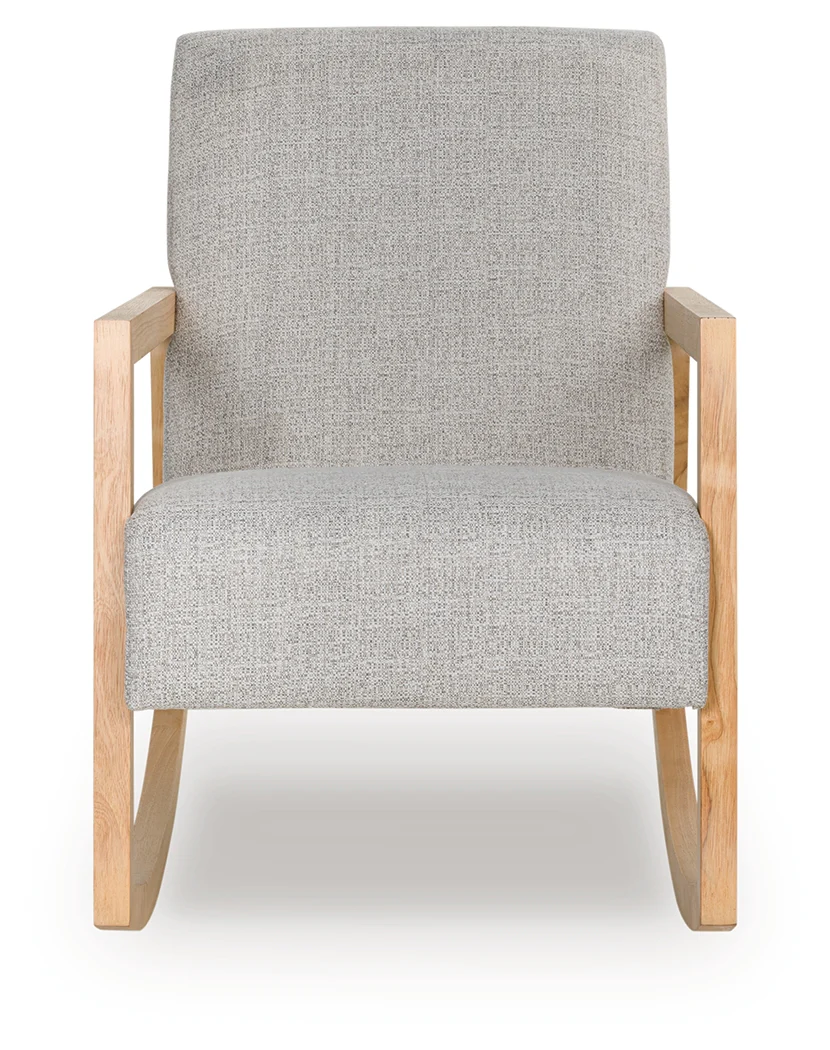 Wychworth Gray/Natural Accent Chair - Image 3