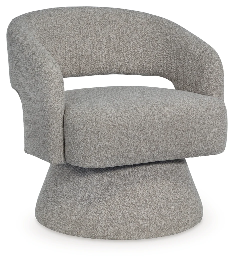 Nashkins Pebble Swivel Accent Chair - Image 2