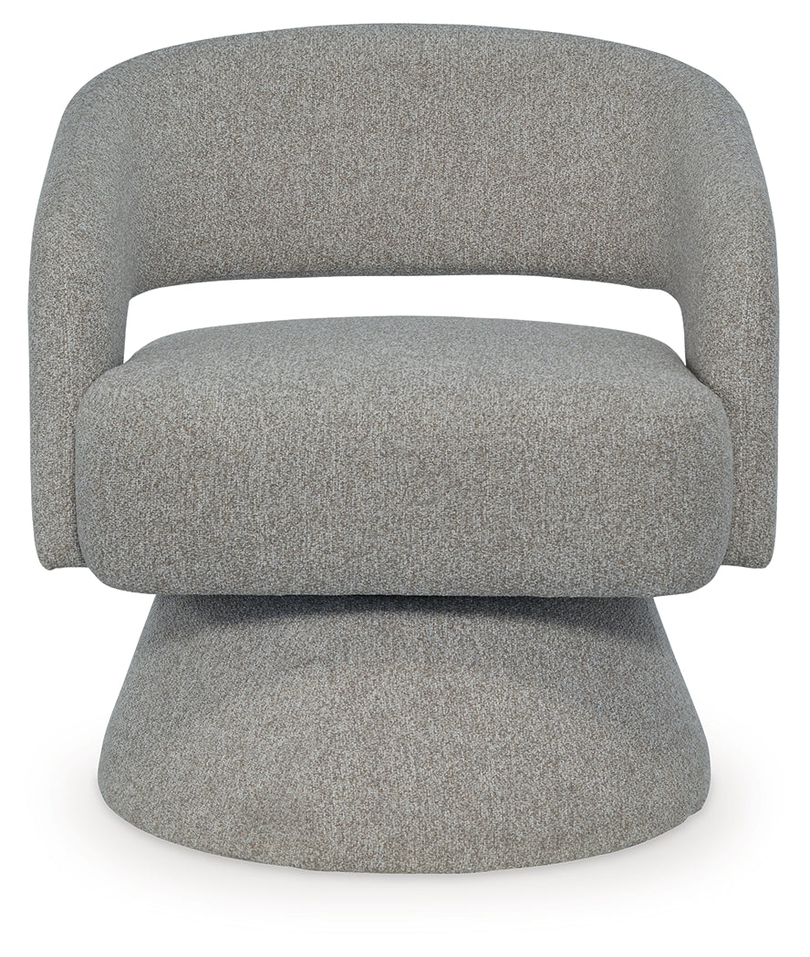 Nashkins Pebble Swivel Accent Chair - Image 3