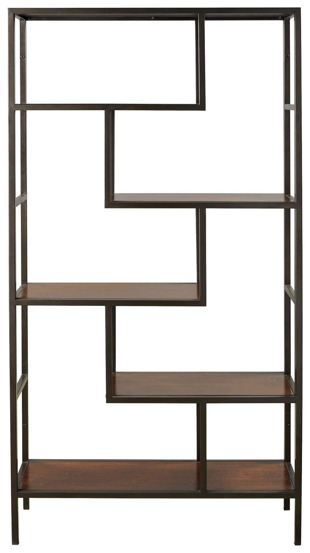 Frankwell Brown Black Bookcase - Image 3