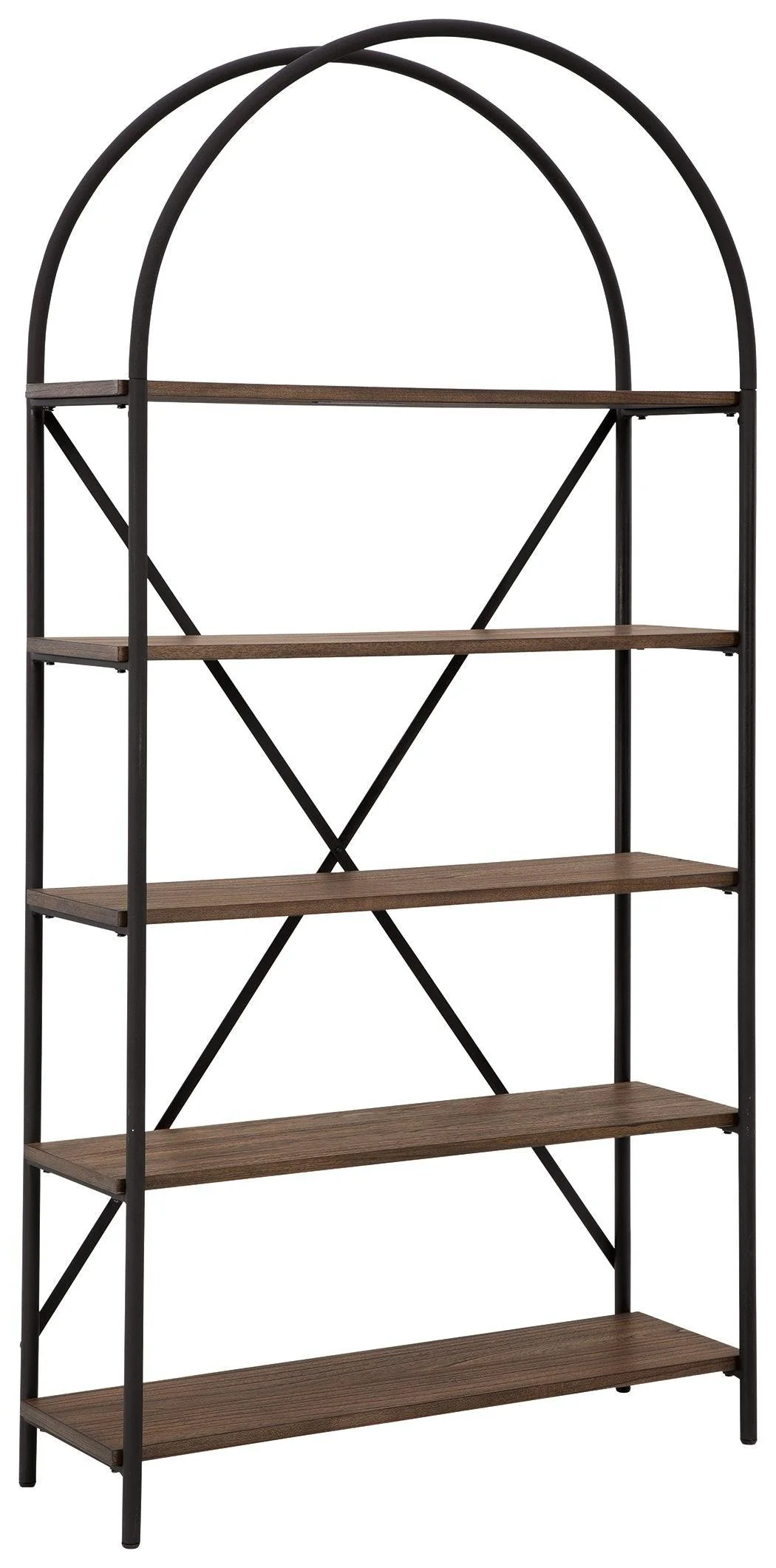 Galtbury Brown Black Bookcase - Image 2