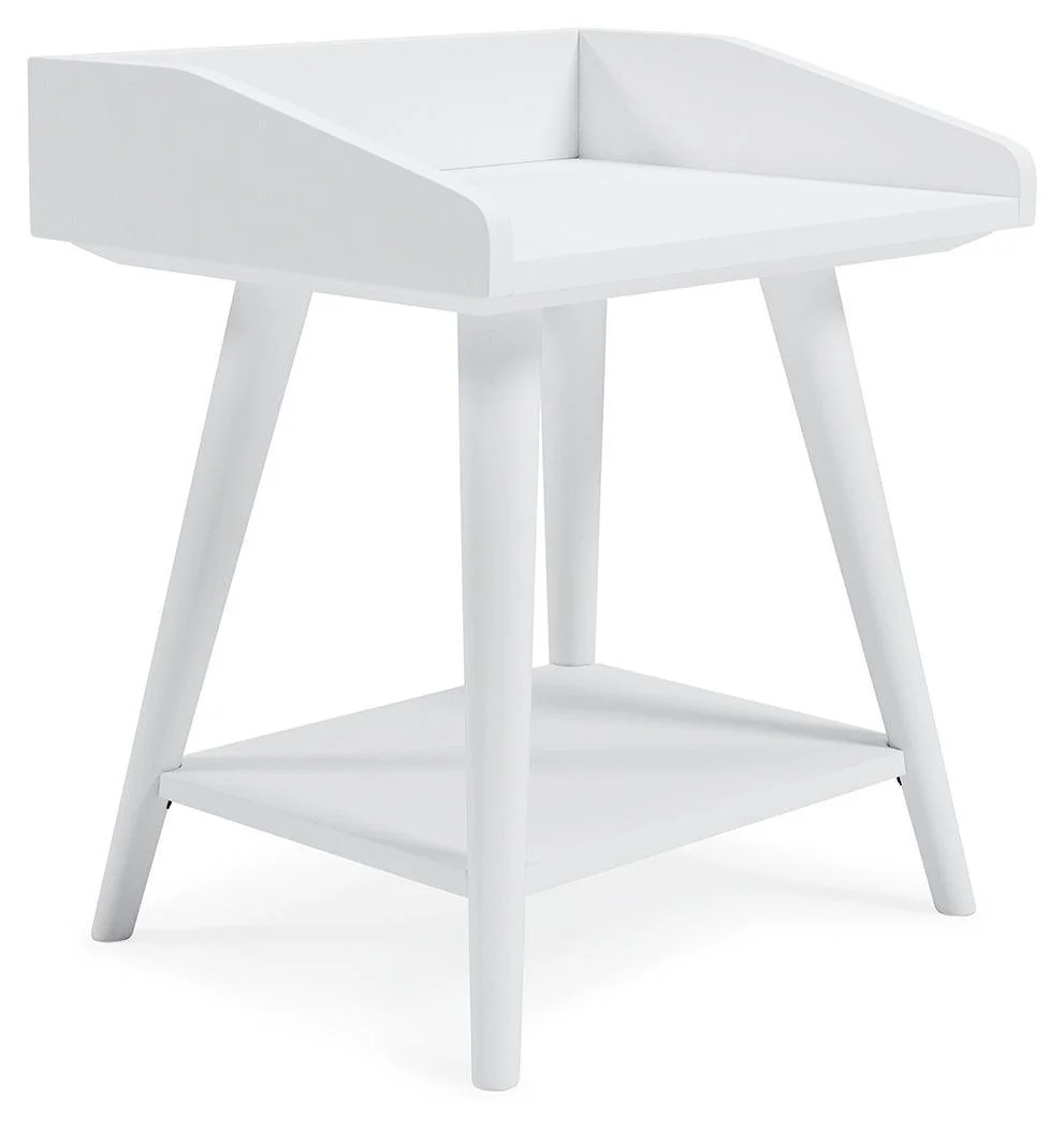 Blariden White Accent Table - Image 2