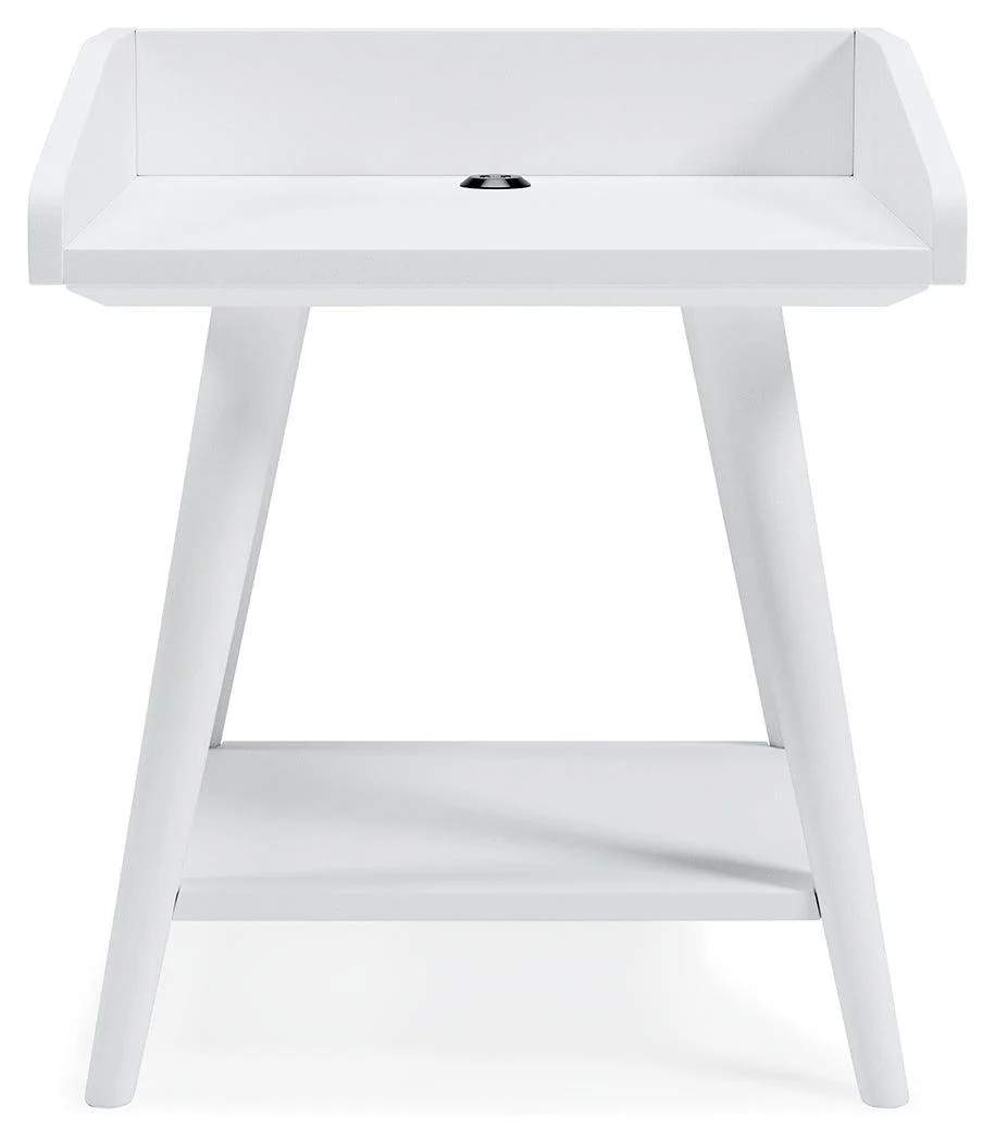 Blariden White Accent Table - Image 3