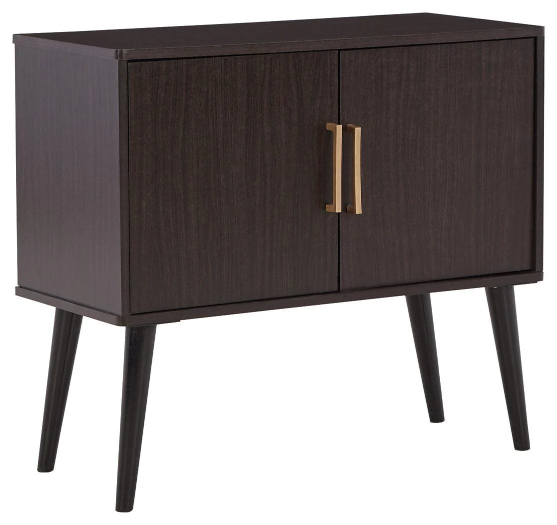 Orinfield Dark Brown Accent Cabinet - Image 2