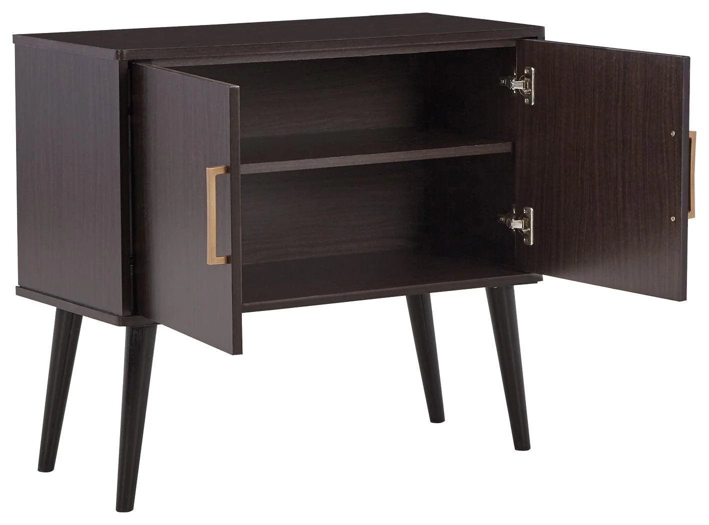 Orinfield Dark Brown Accent Cabinet - Image 3