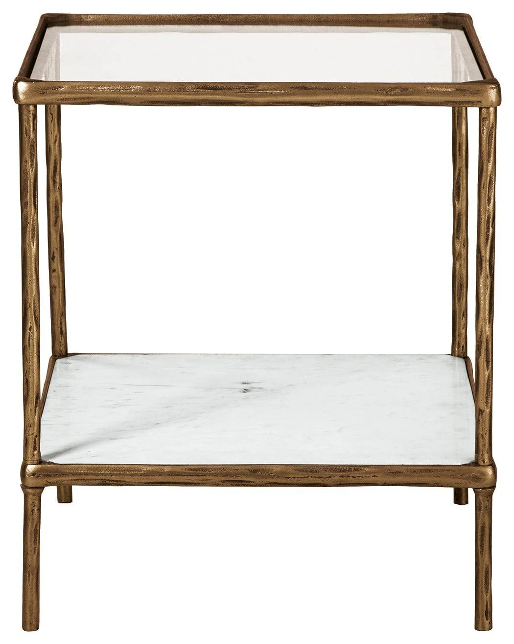Ryandale Antique Brass Finish Accent Table - Image 3