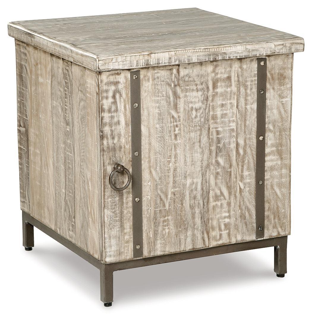 Laddford Whitewash Accent Cabinet - Image 2