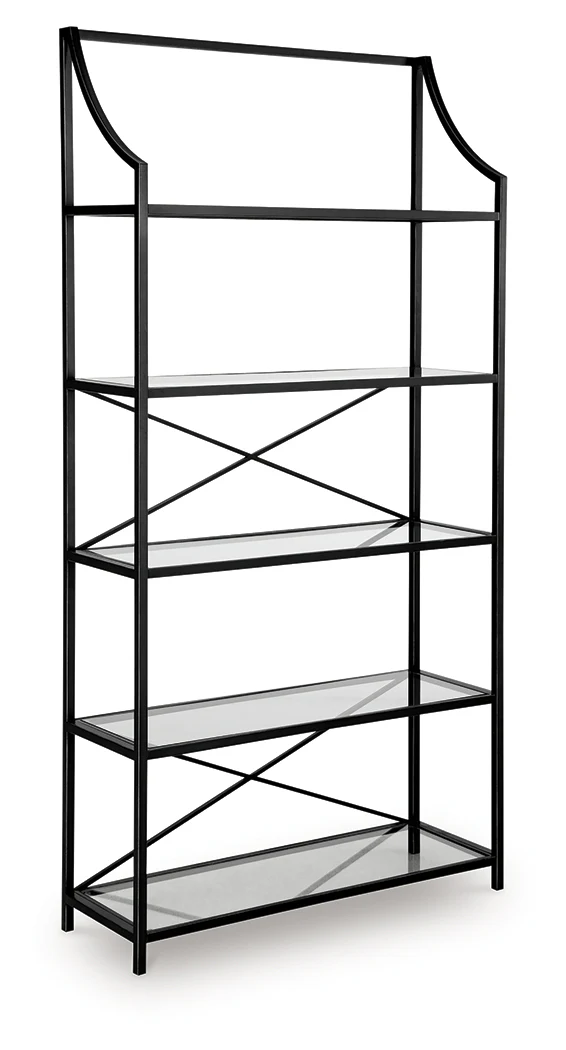 Dakerwell Antique Black 72" Bookcase - Image 2