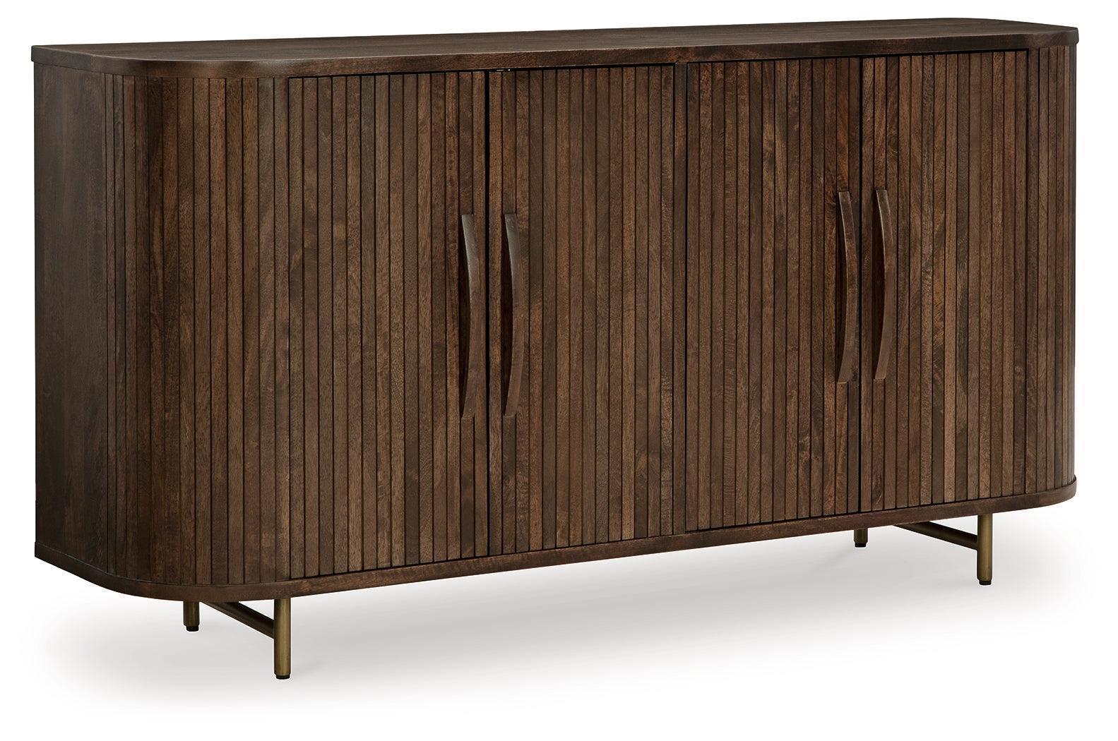 Amickly Dark Brown Accent Cabinet - Image 2