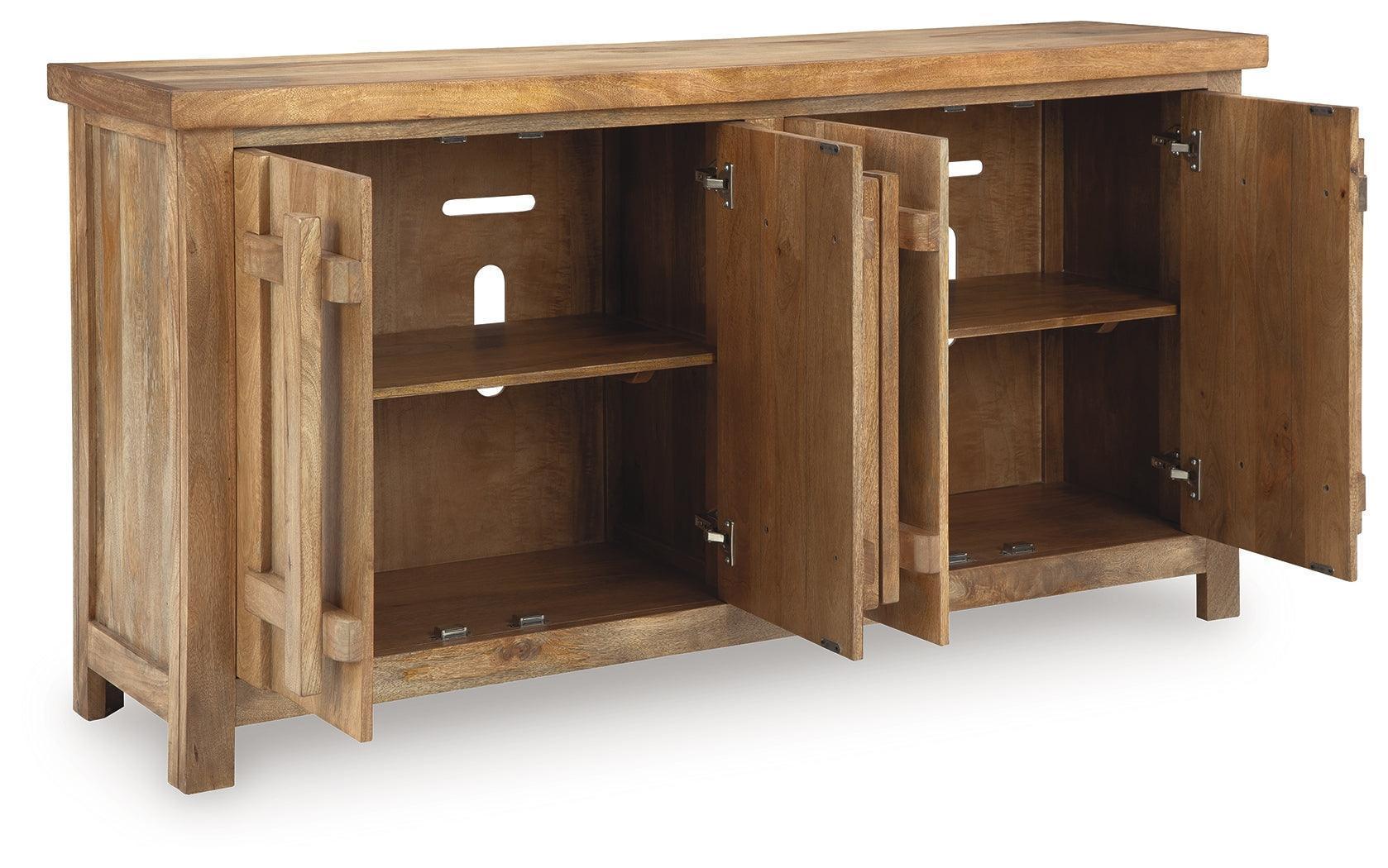 Dresor Natural Accent Cabinet - Image 3